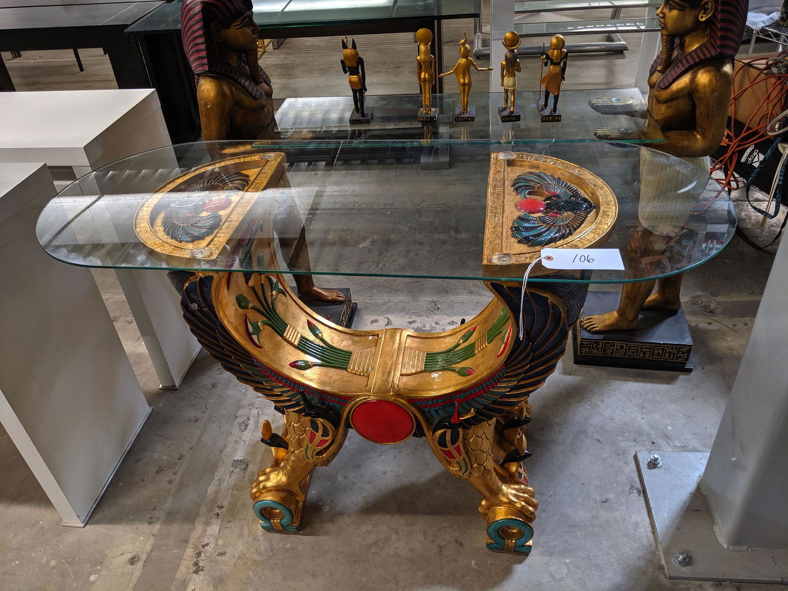 Egyptian Console Table (1 of 1)