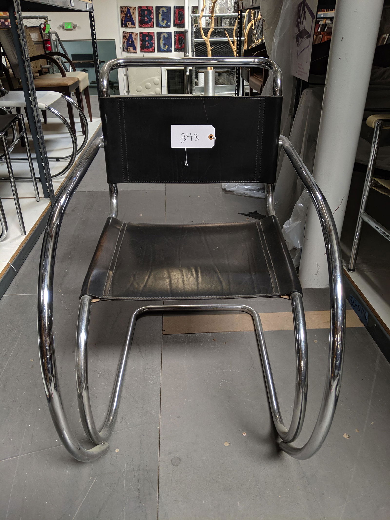 Mies van der Rohe Style Armchairs (1 of 3)