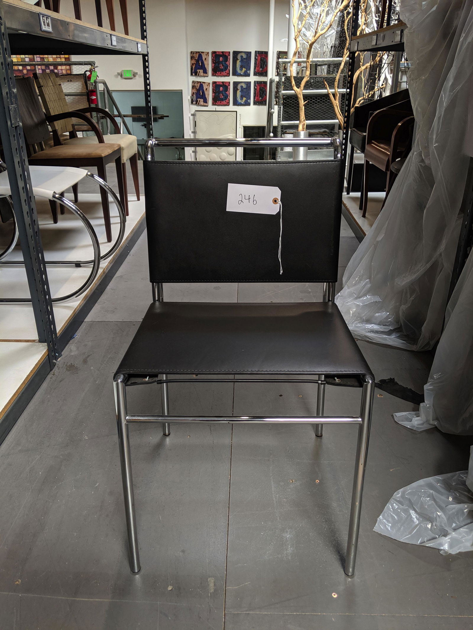 Le Corbusier Style Side Chairs (6) (1 of 3)