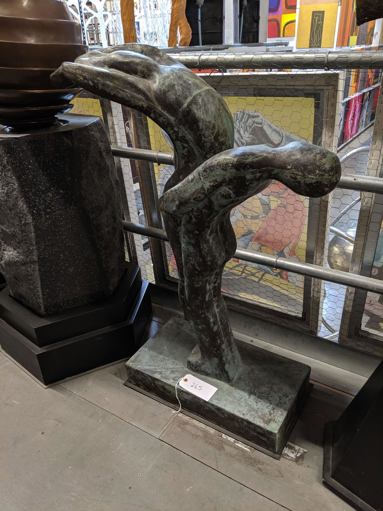 Figural Floor Sculpture (1 of 1)