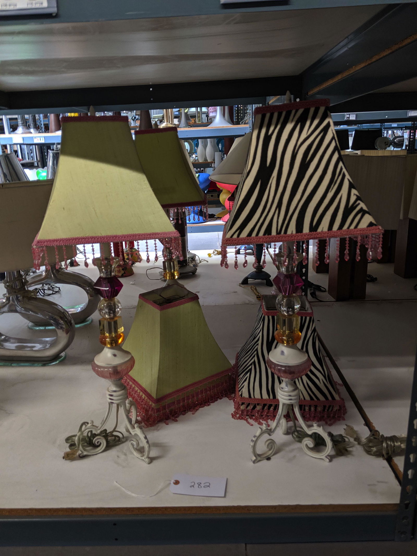 Beaded Table Lamps (4) (1 of 2)