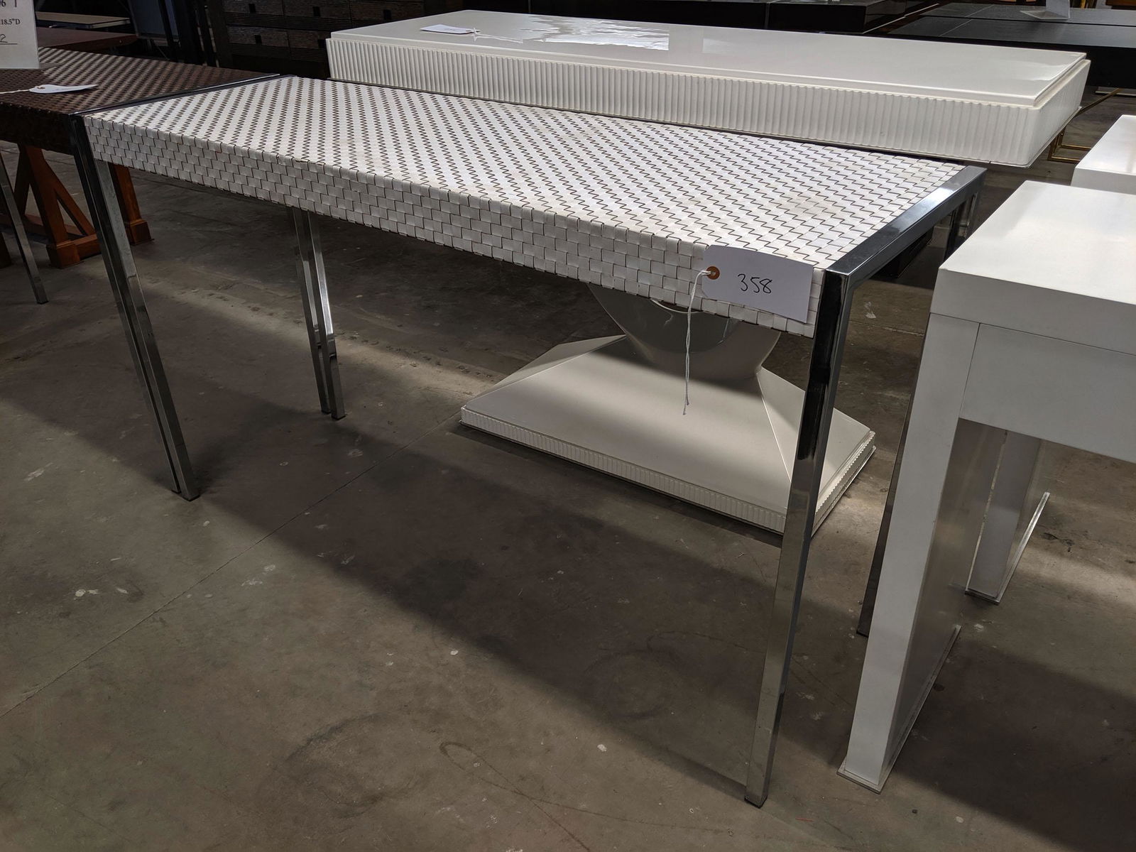 Woven Console Table (1 of 1)