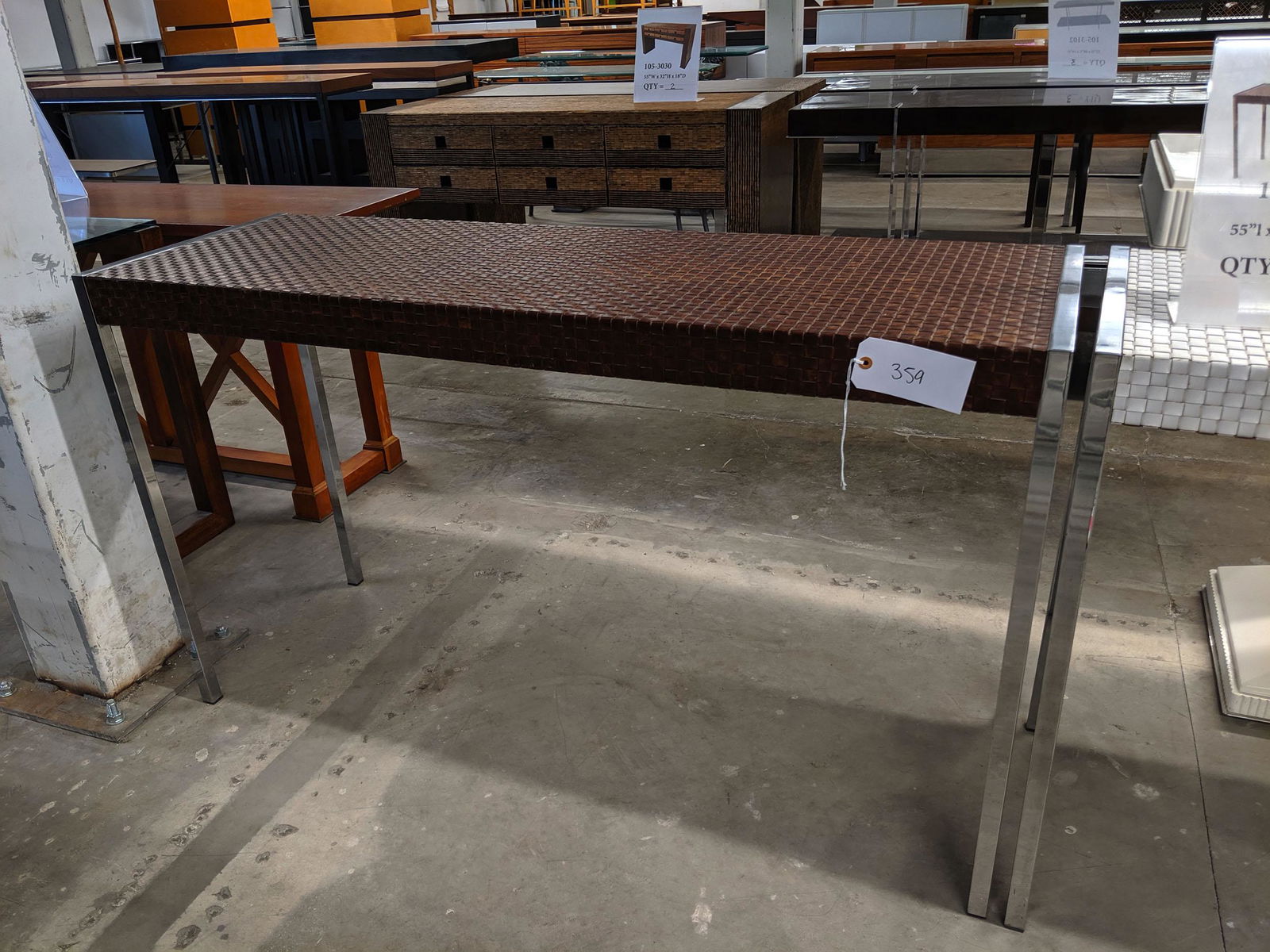 Woven Console Tables (2) (1 of 1)