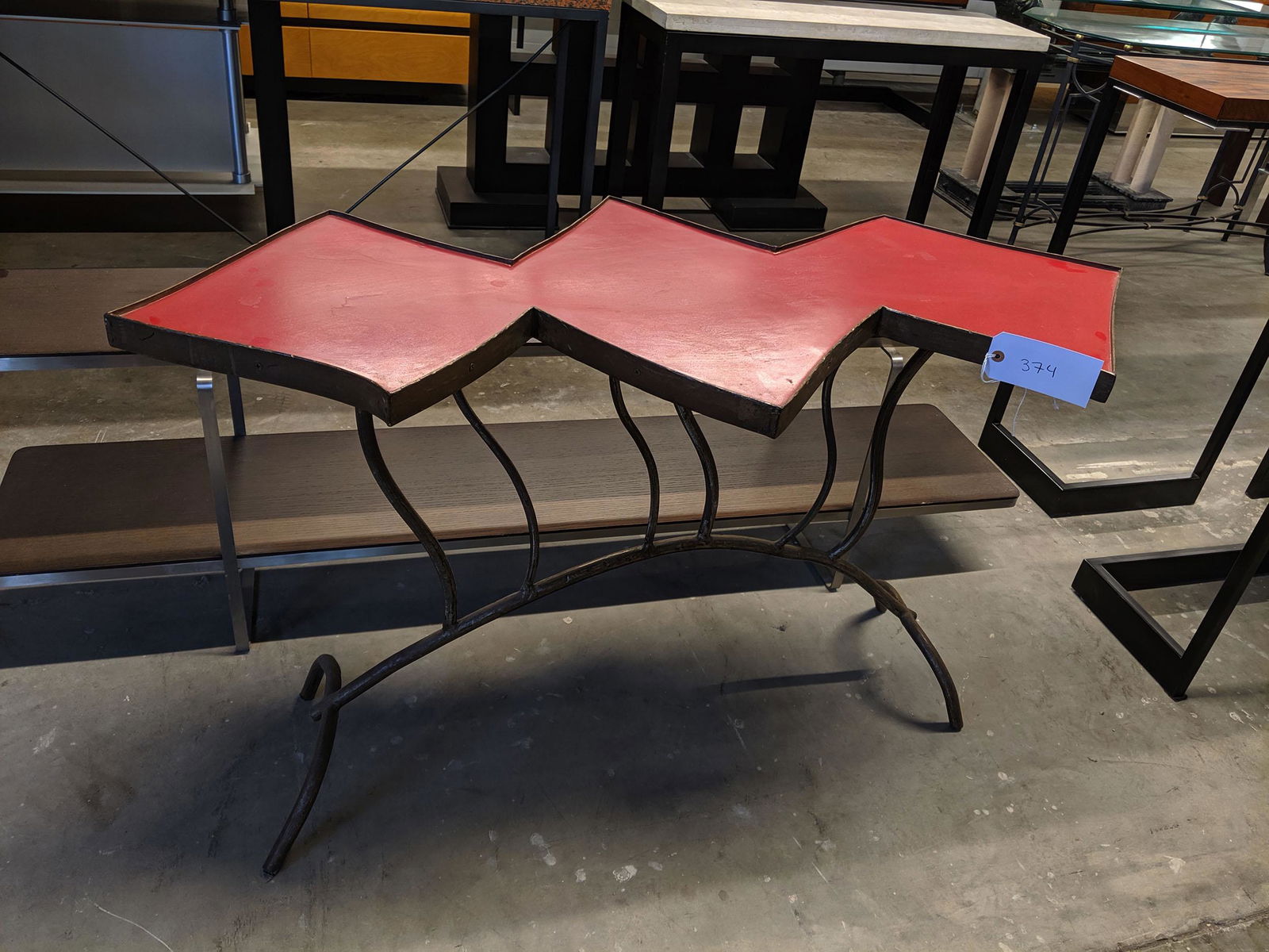 Brutalist Console Table (1 of 4)