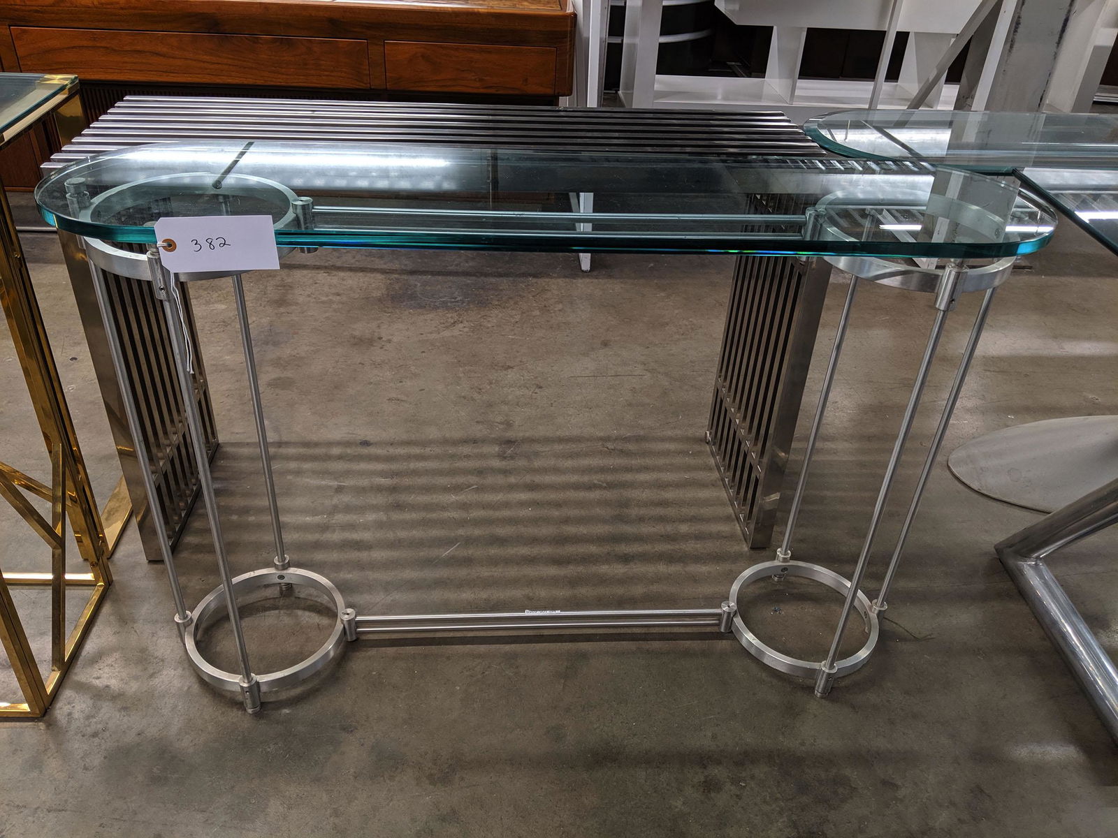Industrial Console Table (1 of 2)