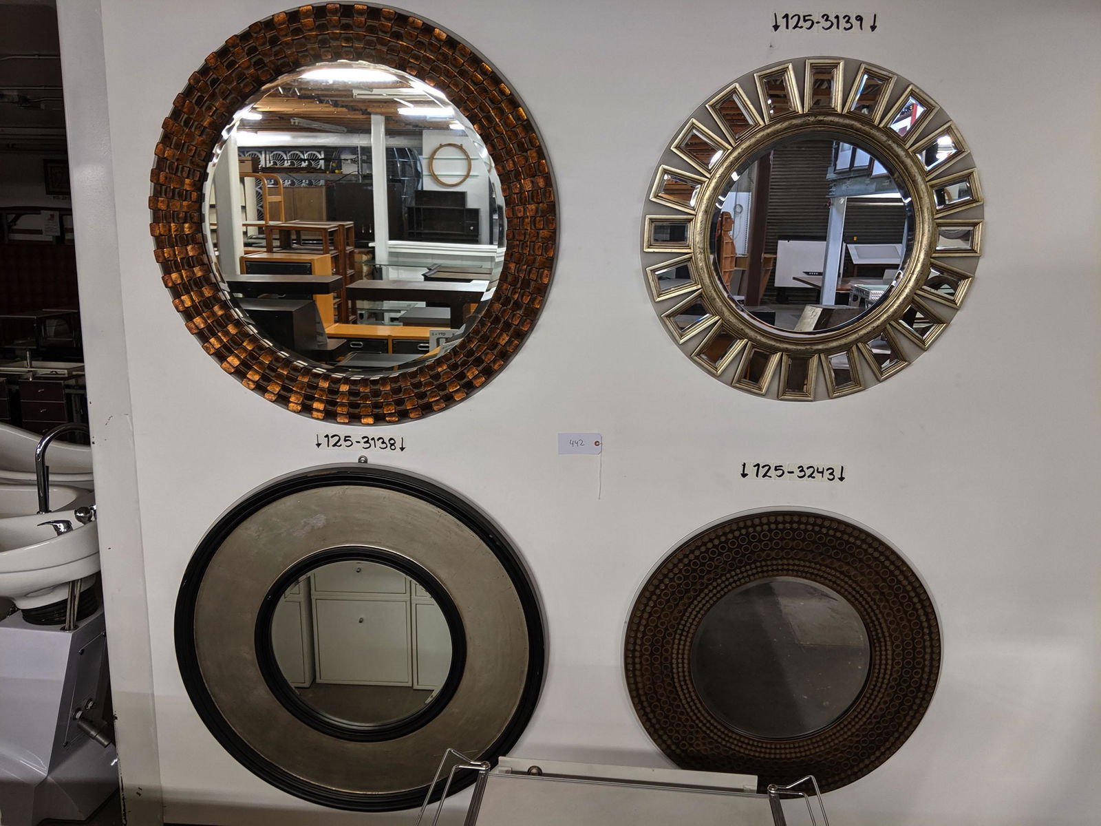 Round Mirrors (4) (1 of 5)