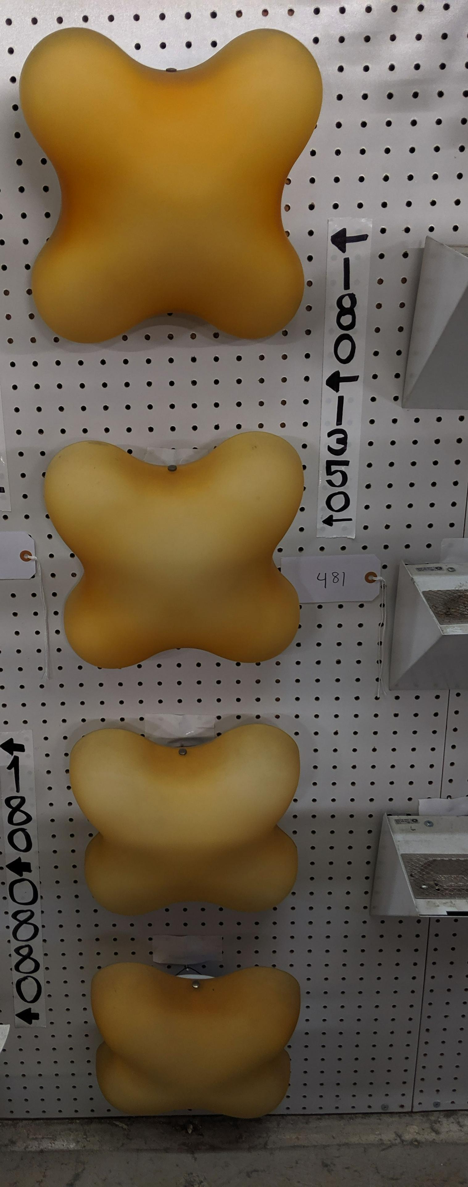 X-Shaped Wall Sconces (4) (1 of 2)