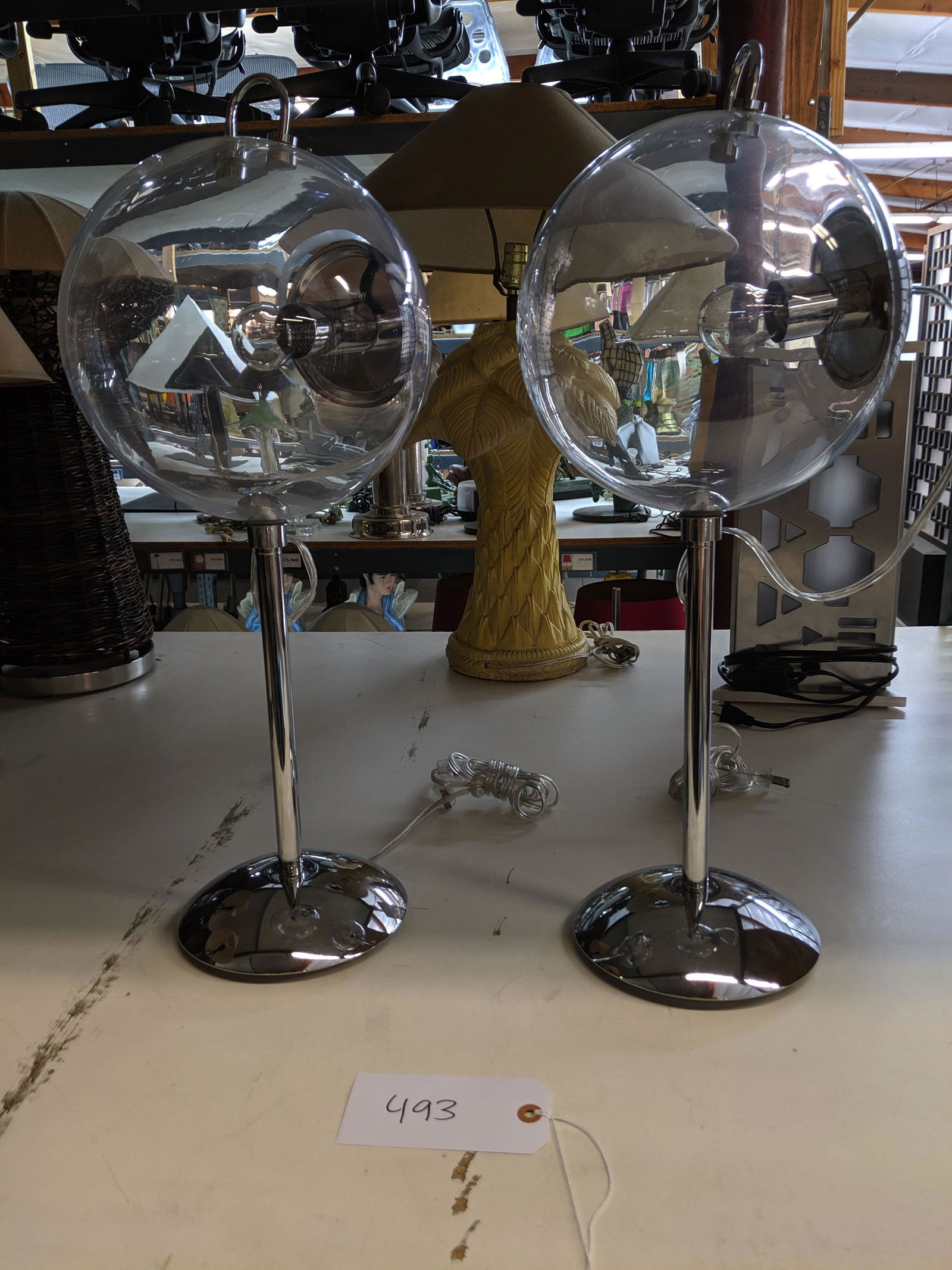 Globe Table Lamps (2) (1 of 1)