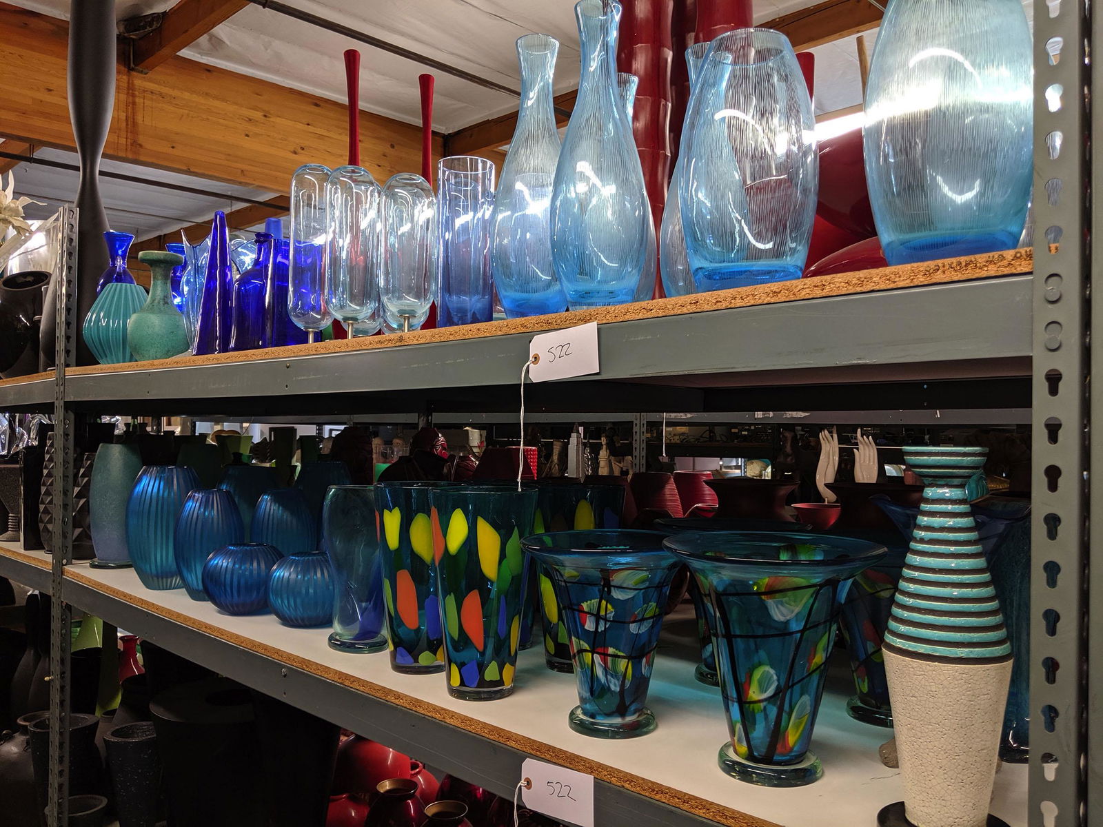Lot - Blue Decorative Vases (1 of 4)