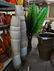 Lot - Planters and Faux Foliage - 2