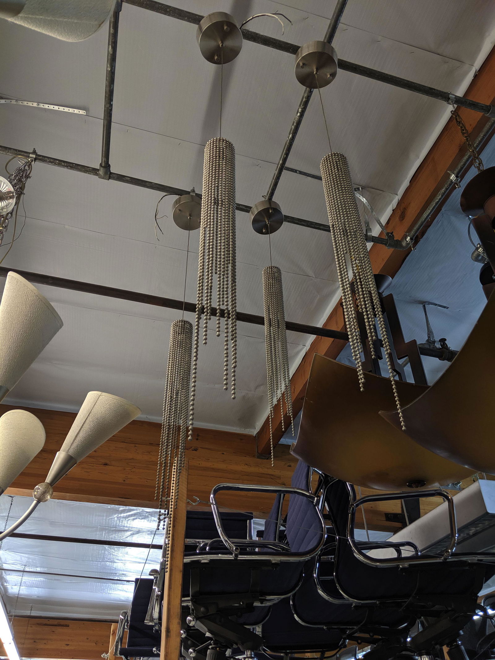 Ball Chain Pendant Lamps (6) (1 of 2)