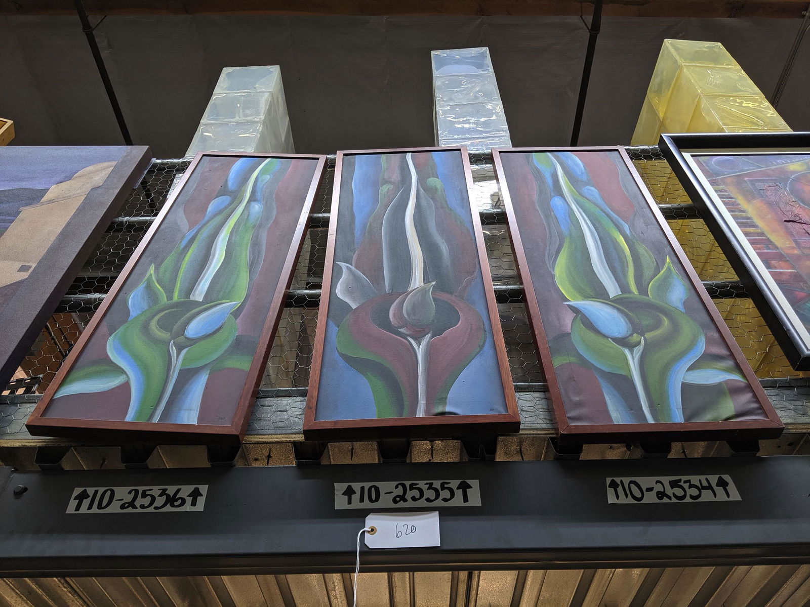 Floral Paintings (3) (1 of 2)