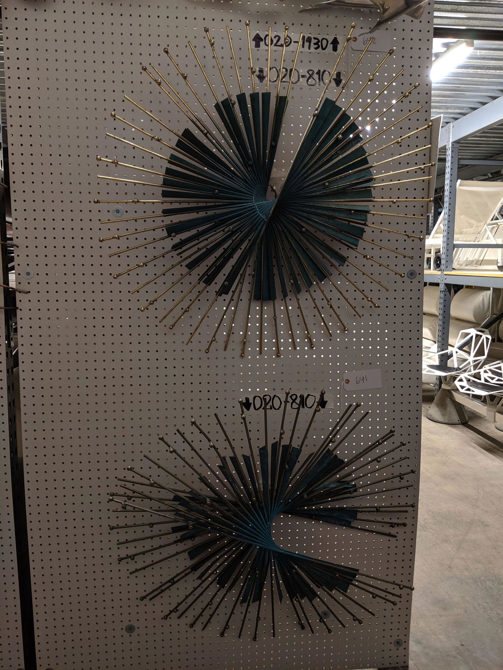 Fanned Wall Sculpture (2) (1 of 1)