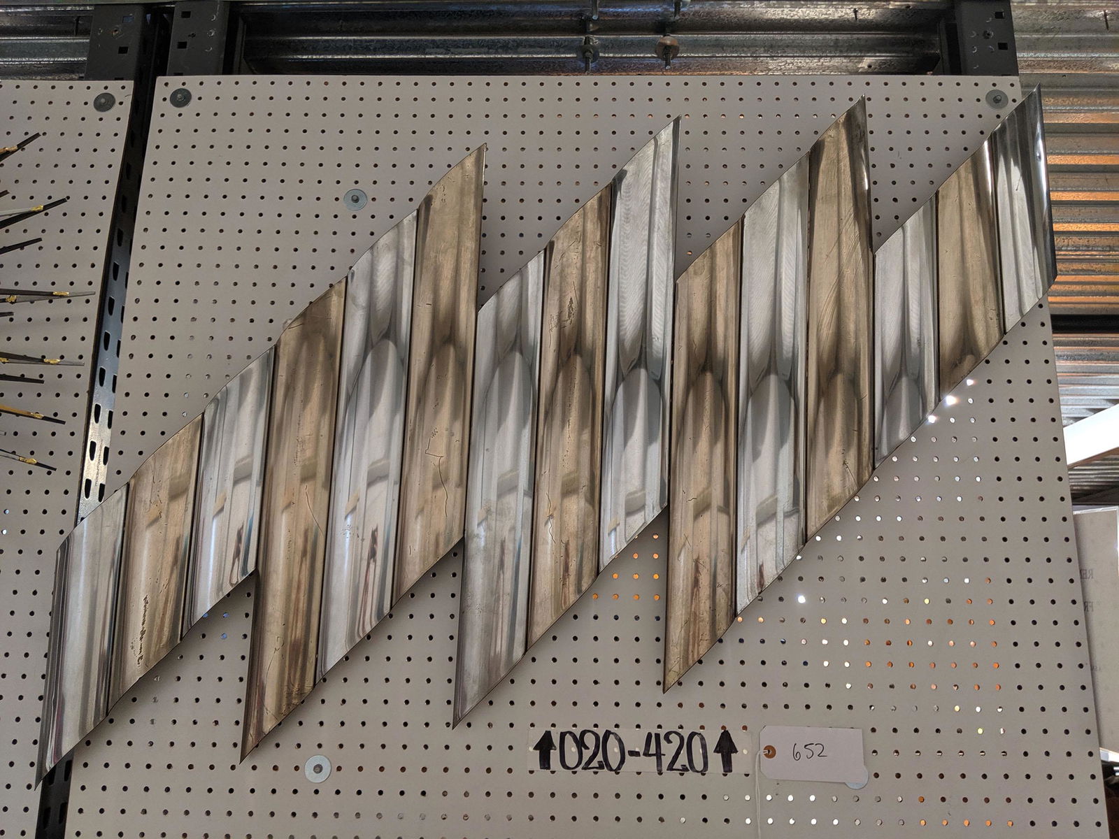 Two-Tone Wall Sculpture (1 of 1)