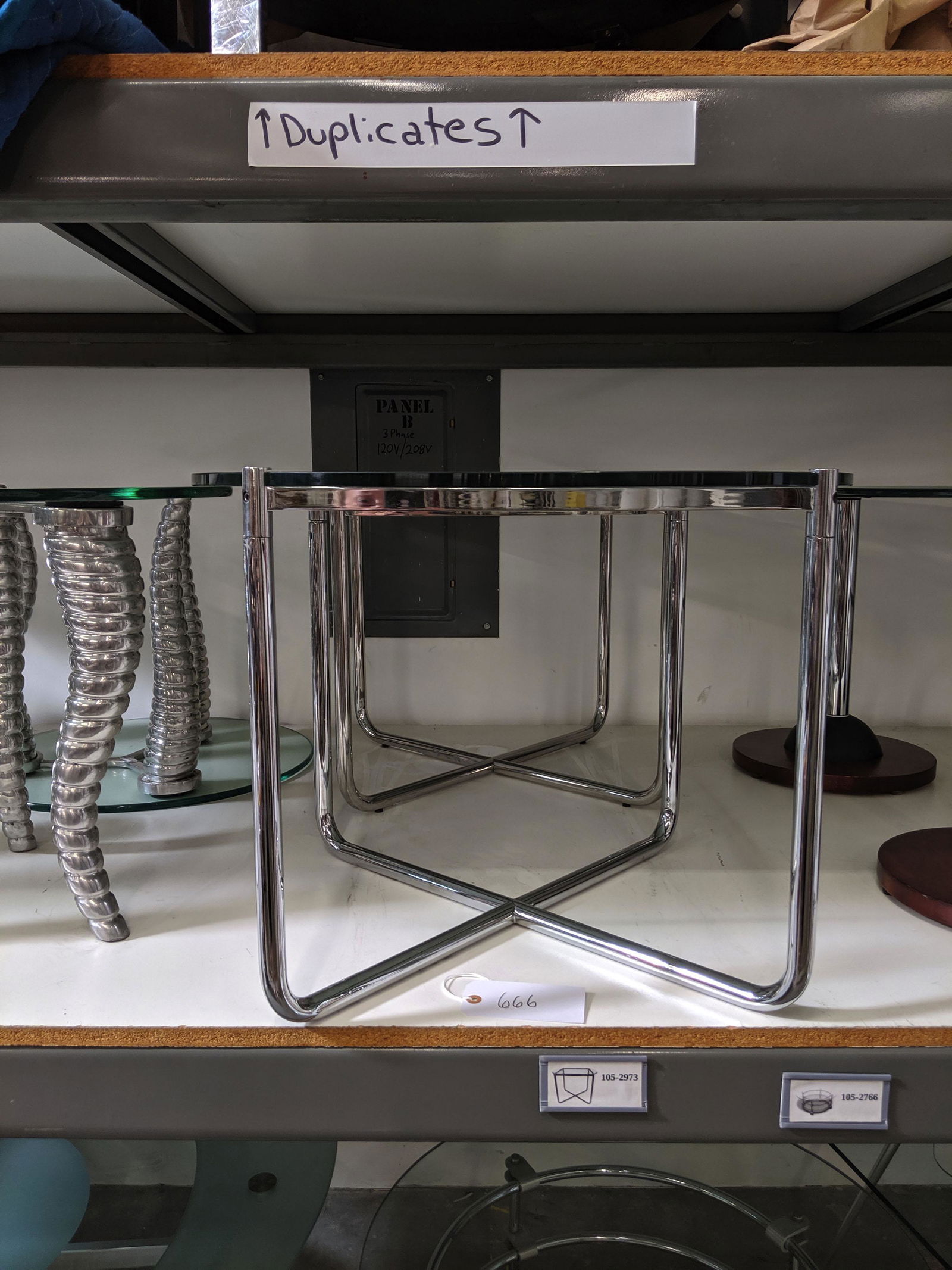 Mies van der Rohe Style Side Tables (2) (1 of 2)