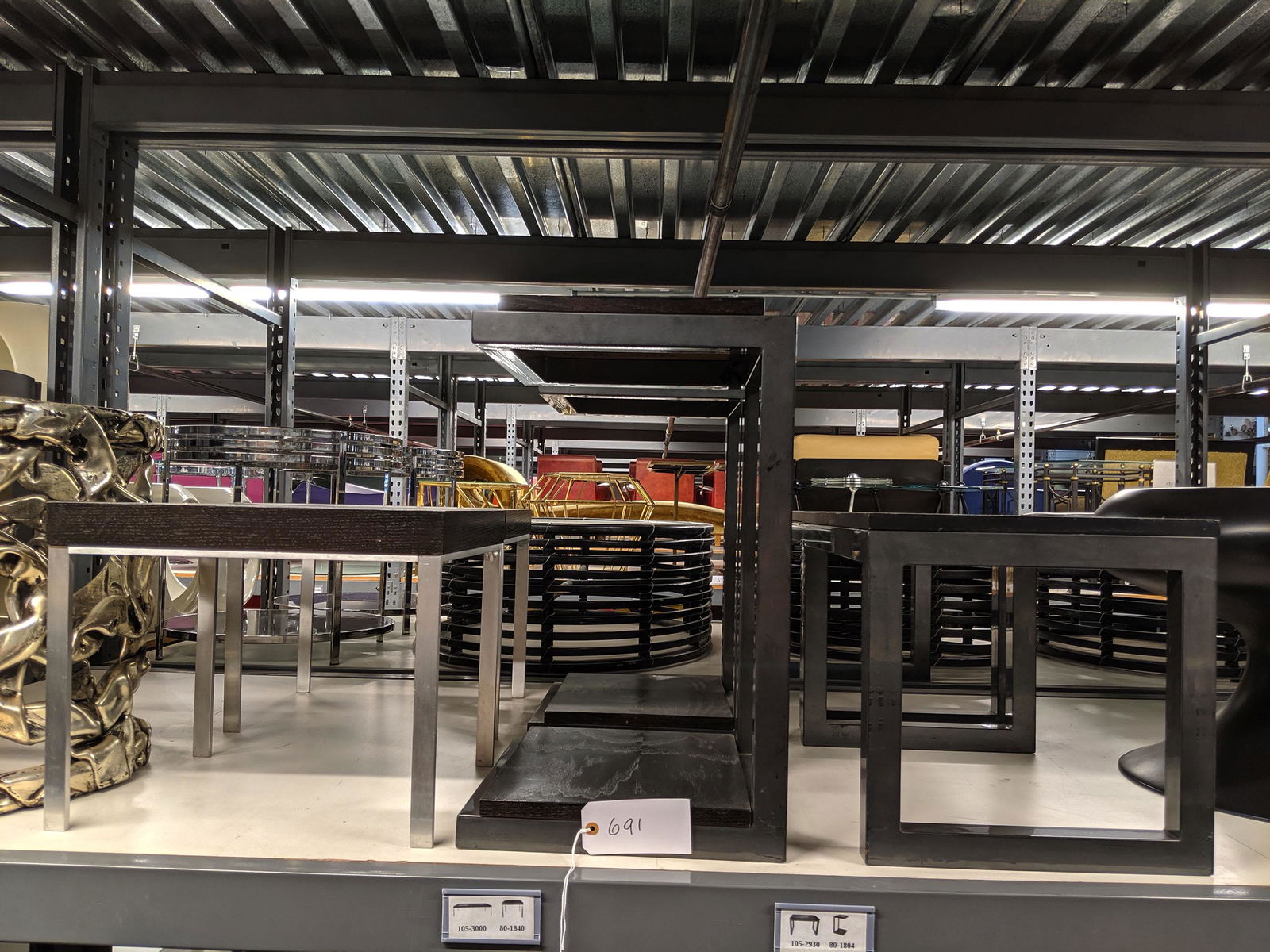 Wood and Metal Tables (7) (1 of 3)