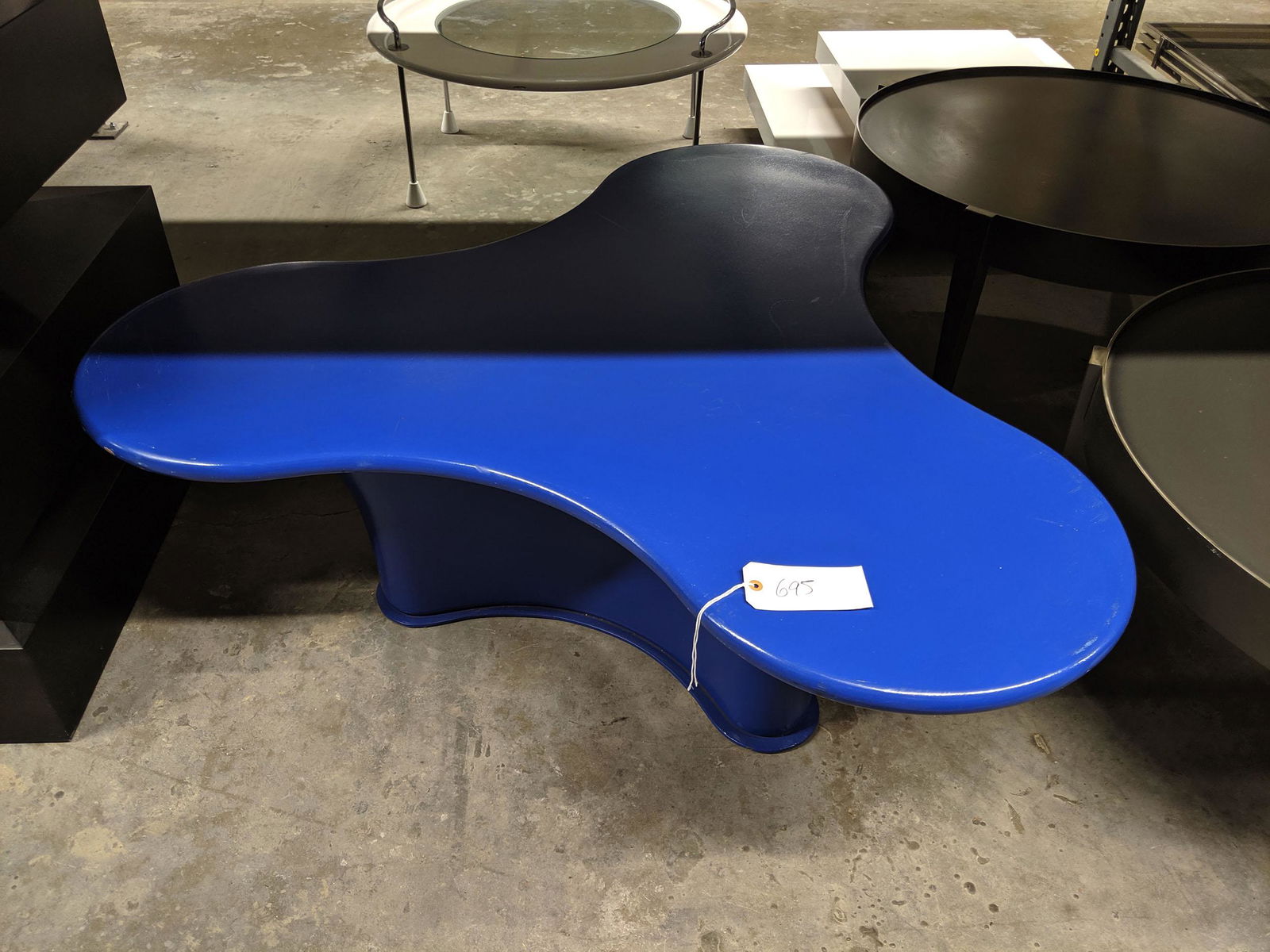 Blue Fiberglass Table (1 of 2)
