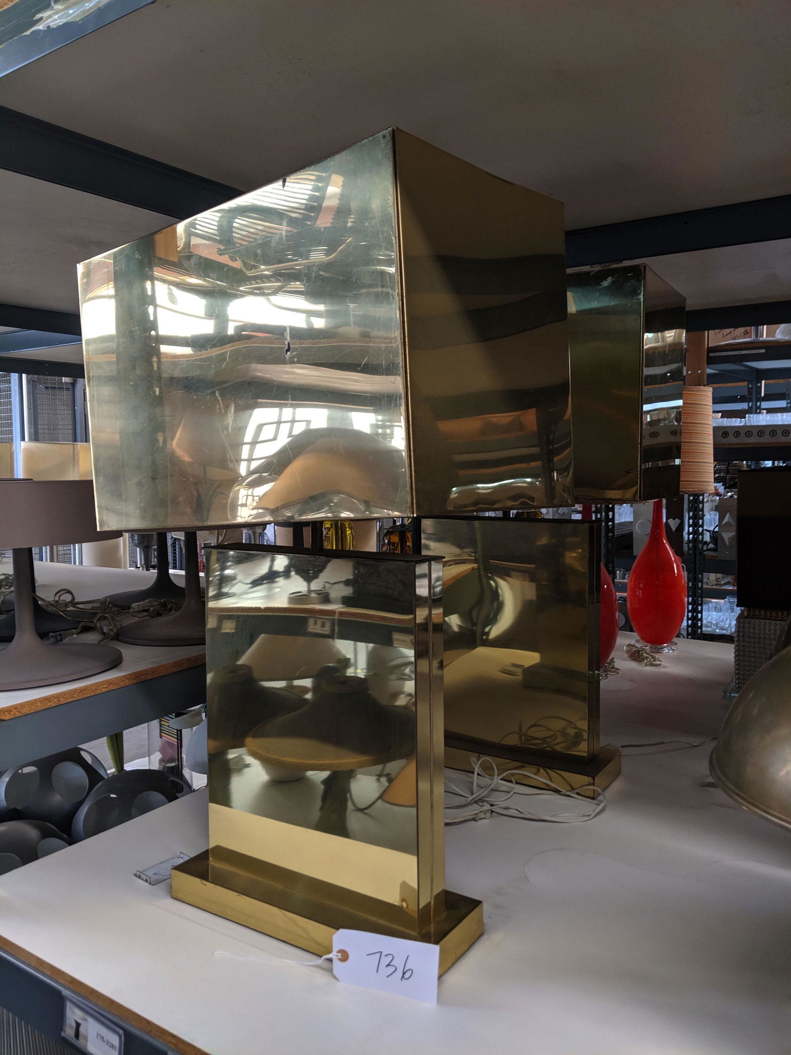 C. Jere Brass Lamps (2) (1 of 1)