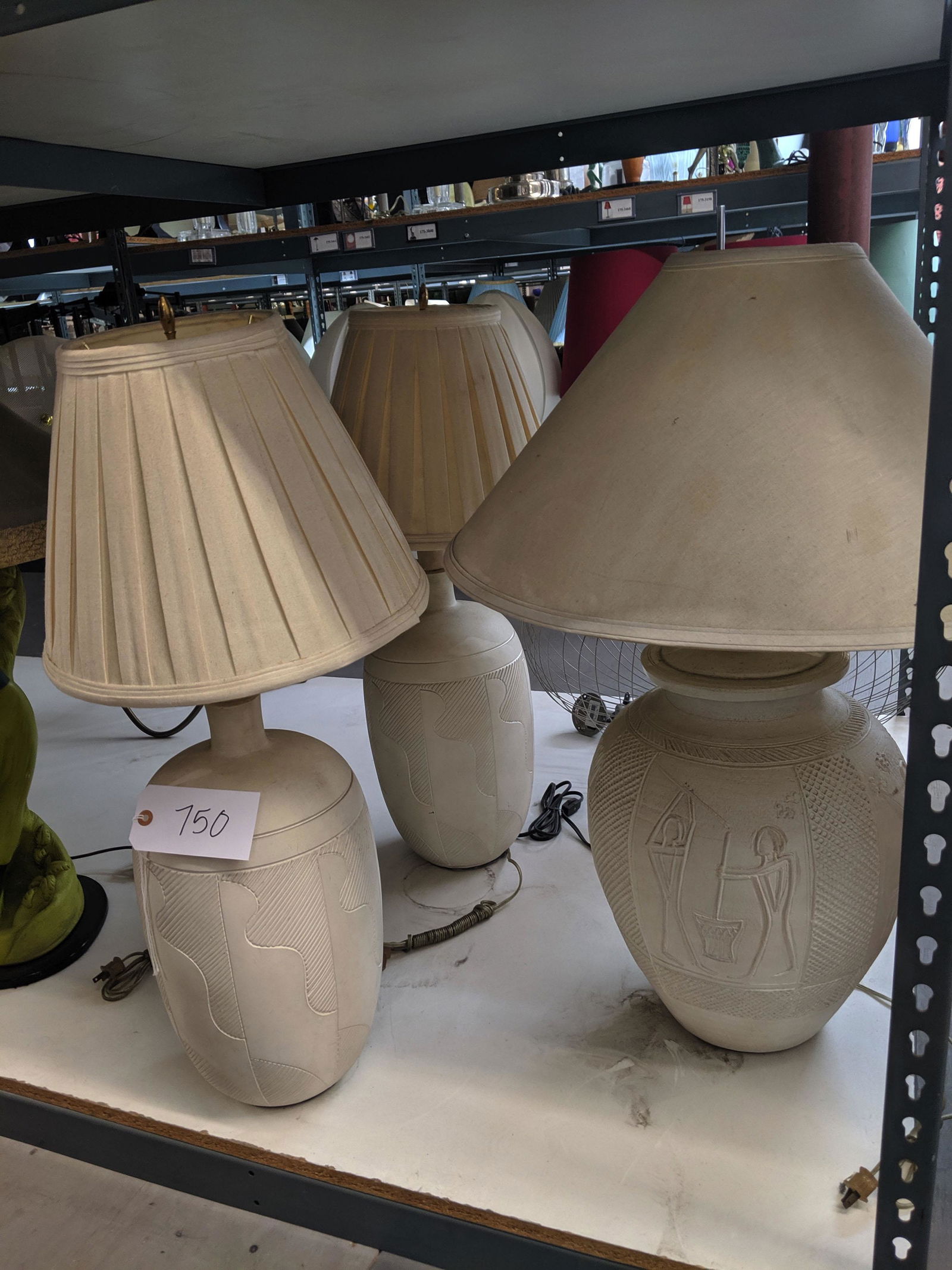 Plaster Lamps (4) (1 of 2)