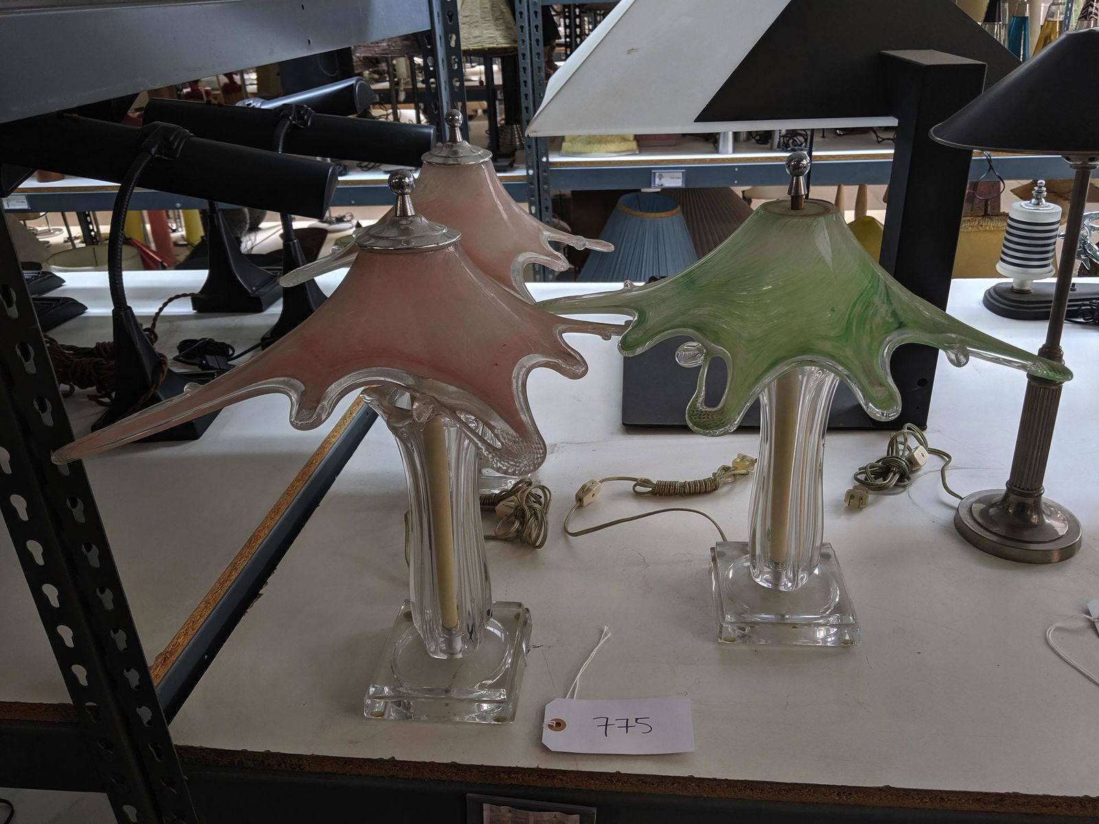 Glass Table Lamps (3) (1 of 1)