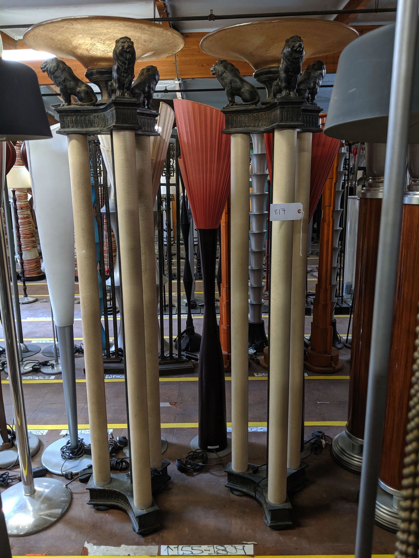 Neoclassical Style Torchieres (2) (1 of 3)