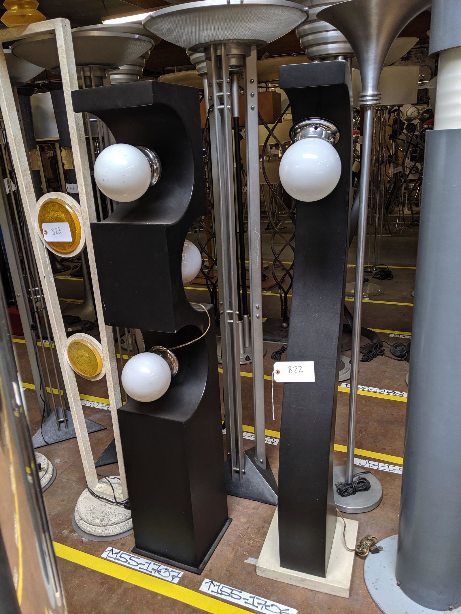 Sculptural Floor Lamps (2) (1 of 1)