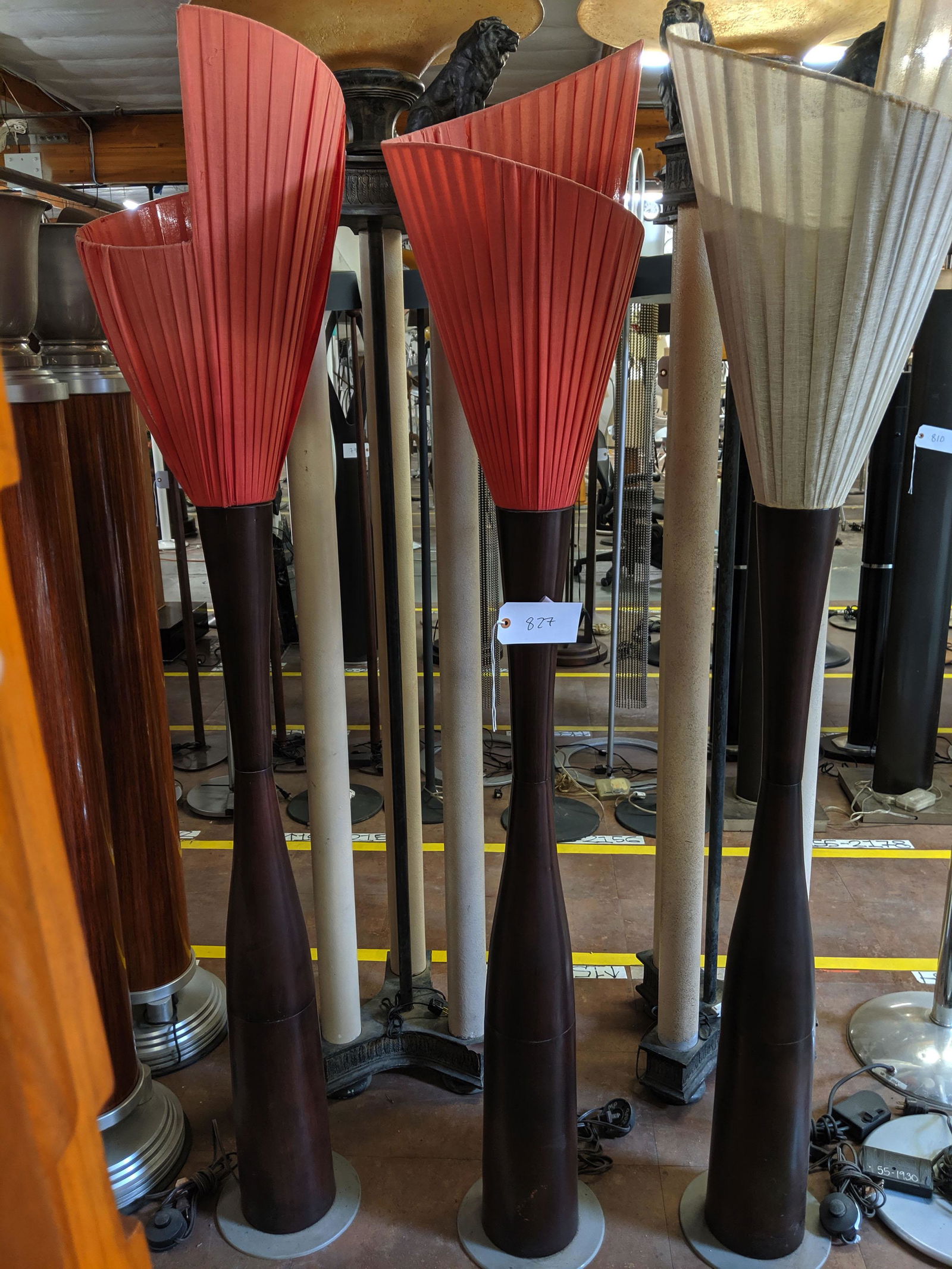 Spiral Shade Floor Lamps (3) (1 of 1)