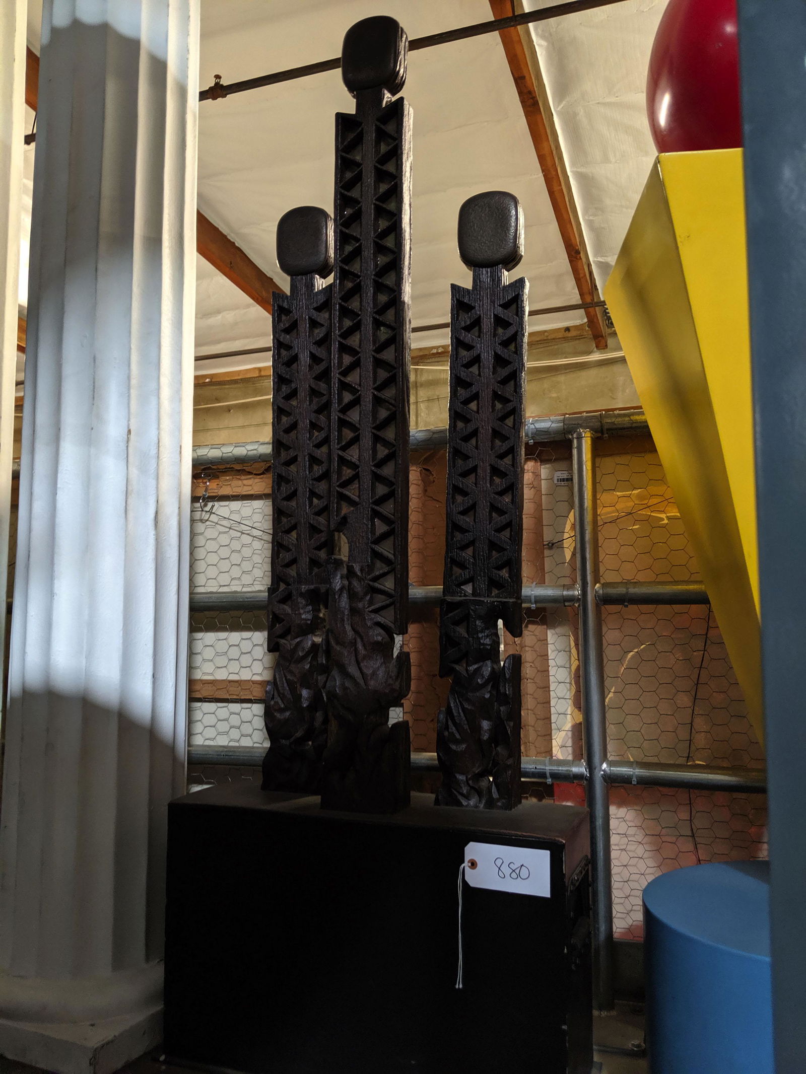 Carved Wood Sculpture (3) (1 of 1)