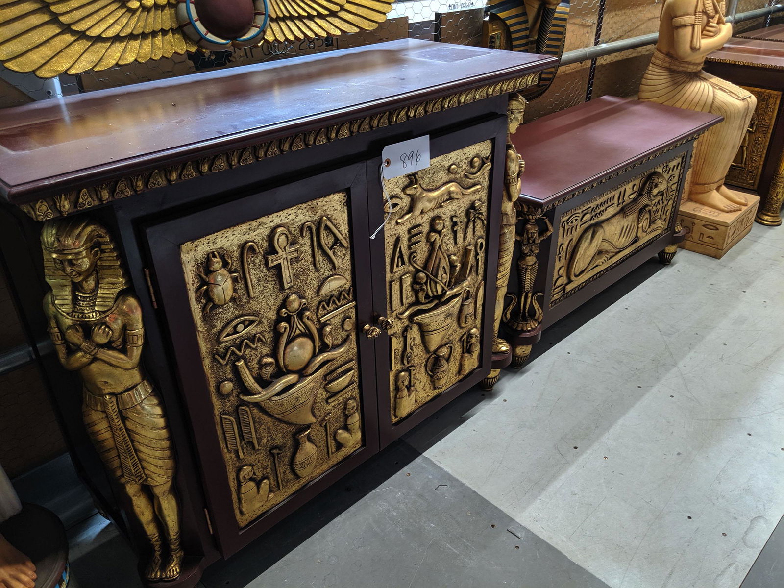 Suite Of Egyptian Style Furniture (4) (1 of 4)