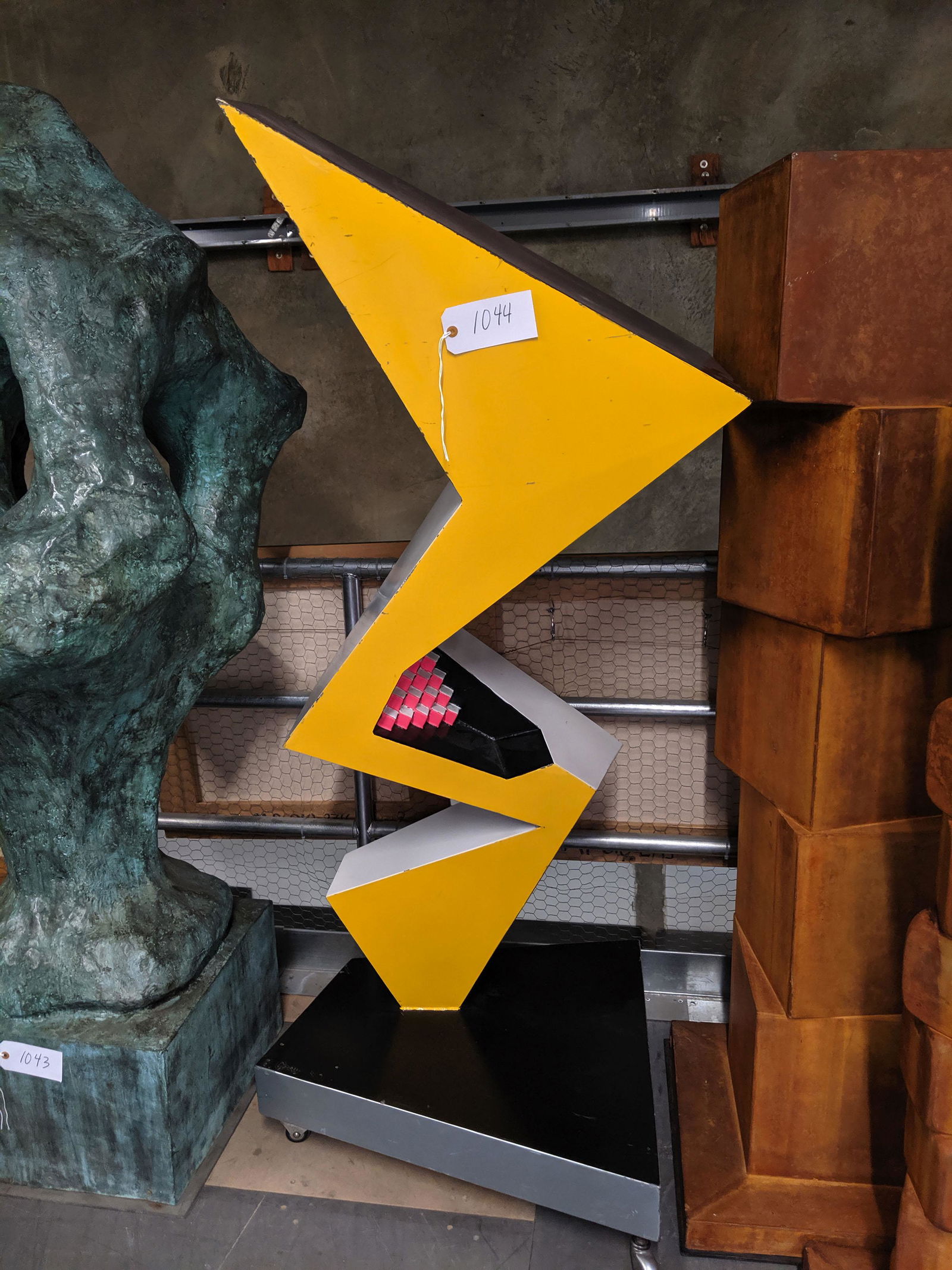 Post Modern Floor Sculpture (1 of 2)