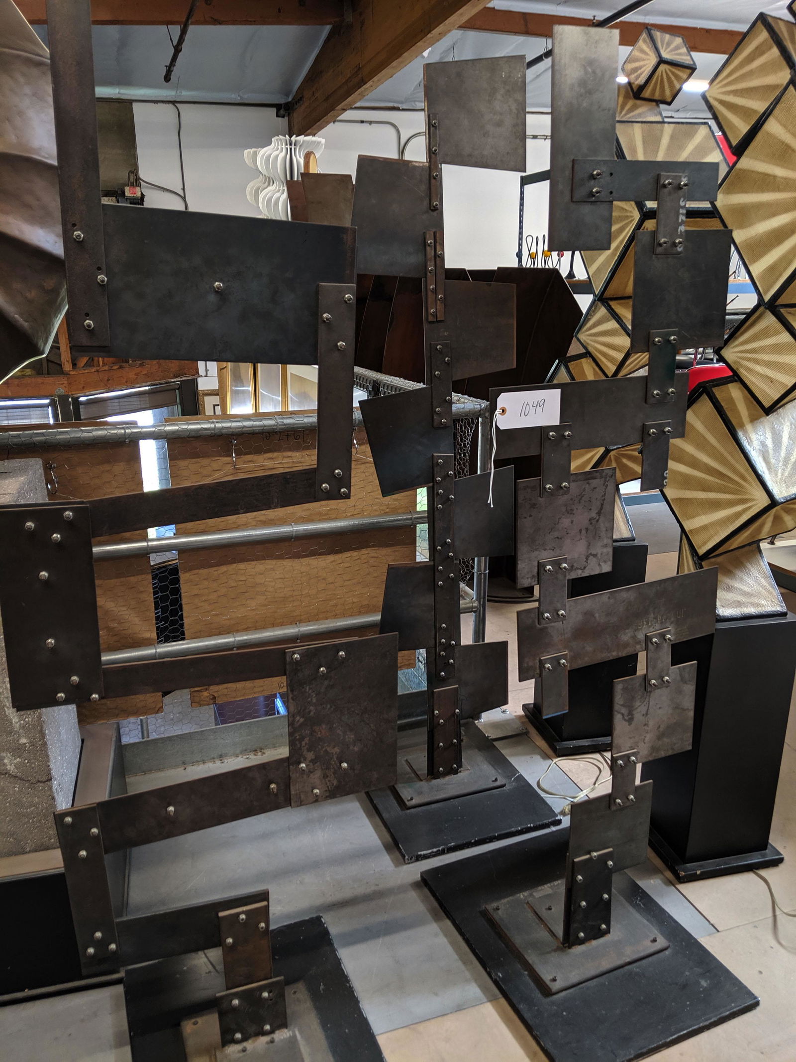 Modernist Floor Sculptures (1 of 2)