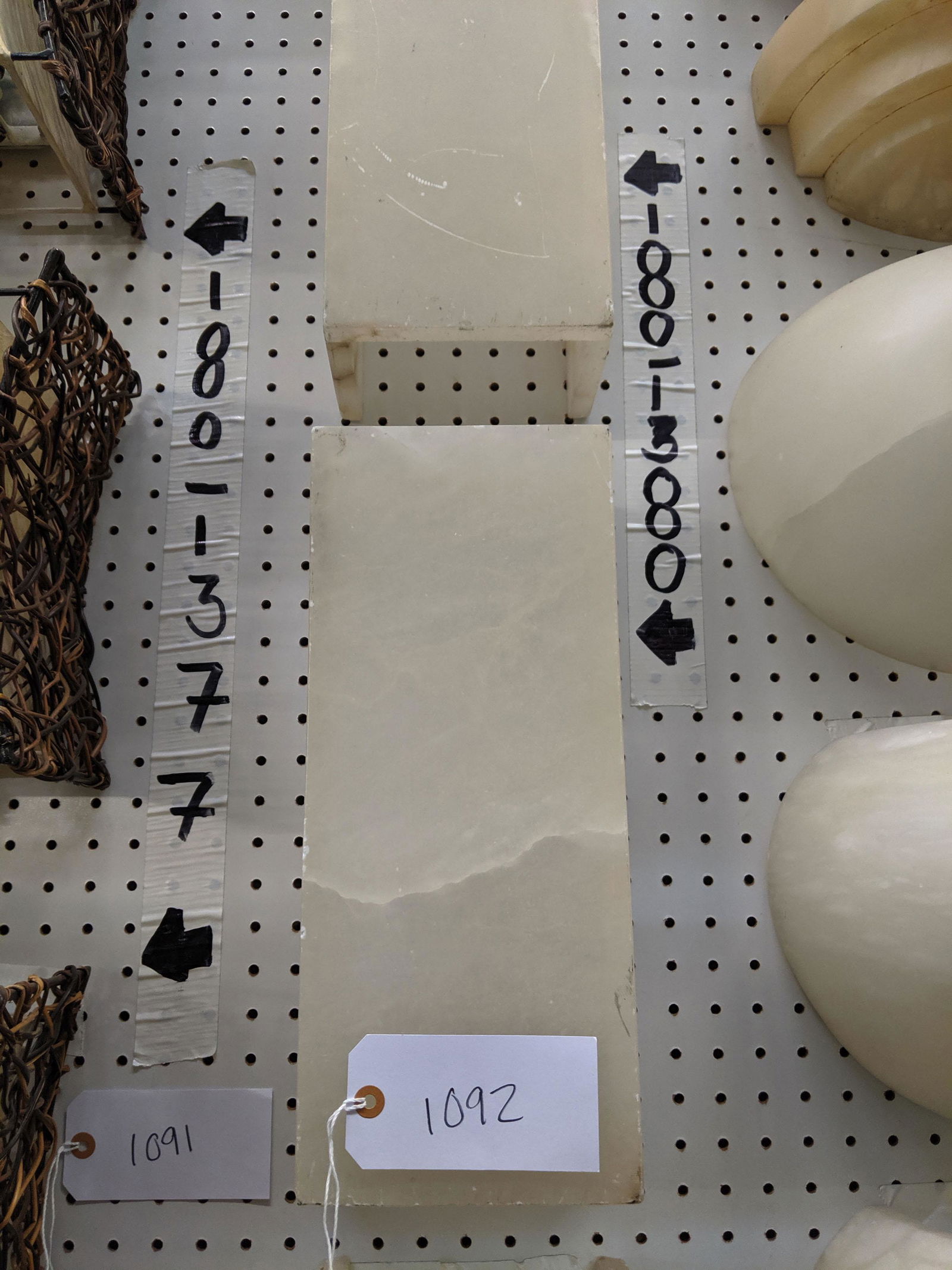 Alabaster Wall Sconces (1 of 2)