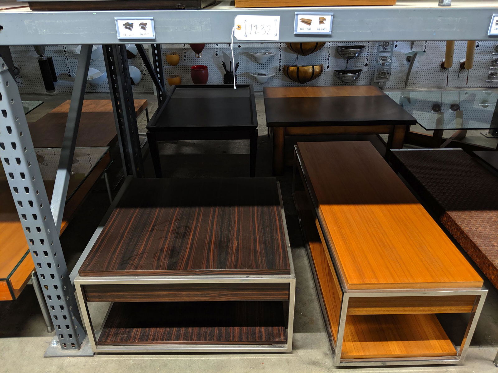 Dark Wood Table Set (1 of 3)