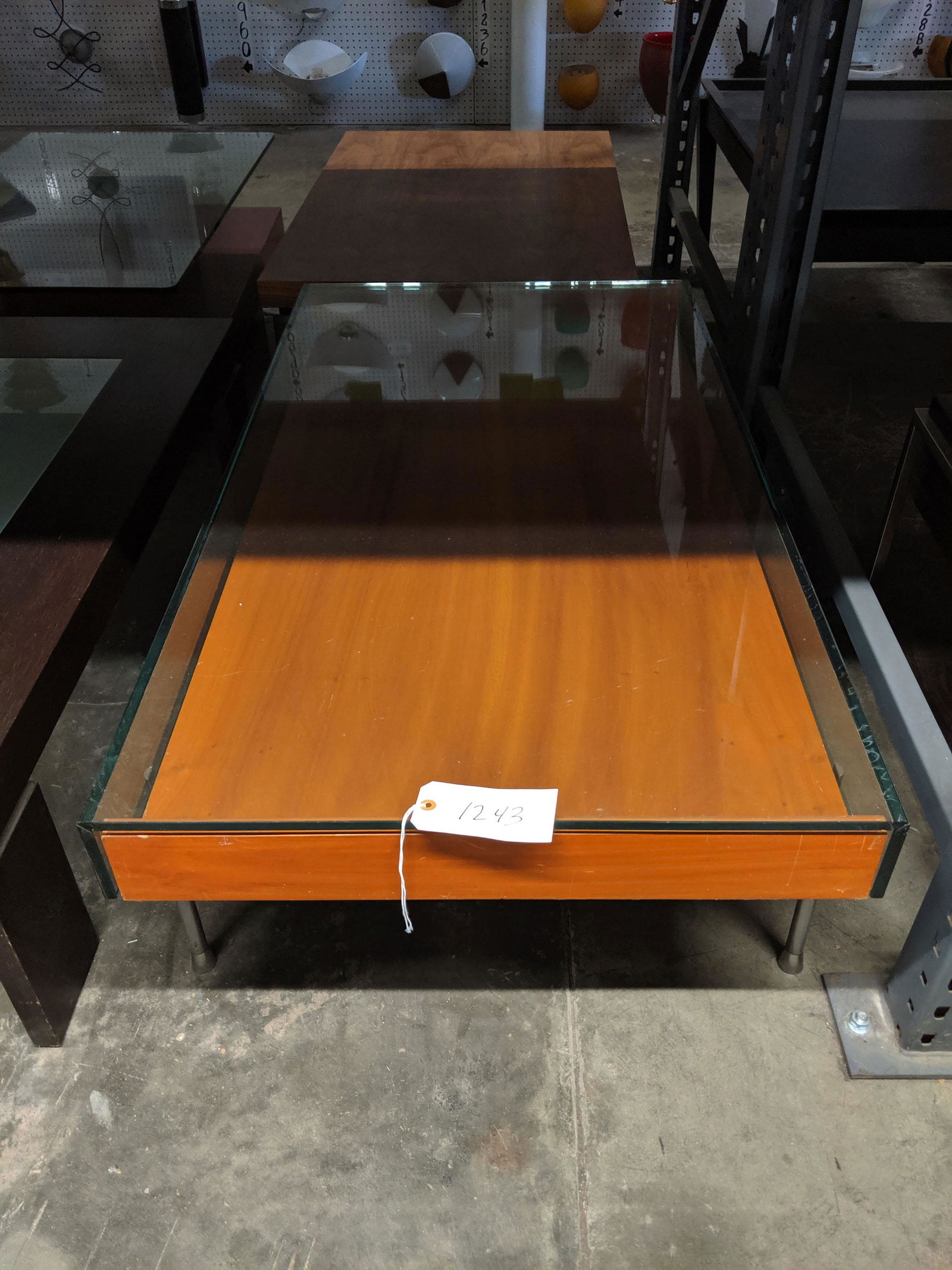 Coffee Table With Shelf (1 of 2)