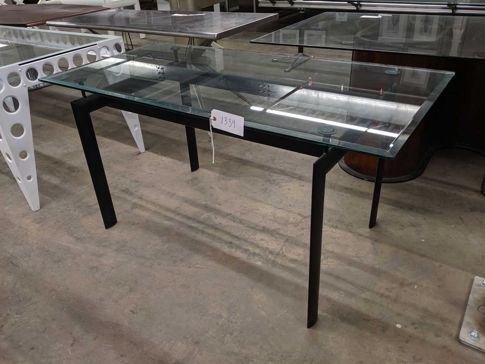 Le Corbusier Style Dining Table (1 of 1)