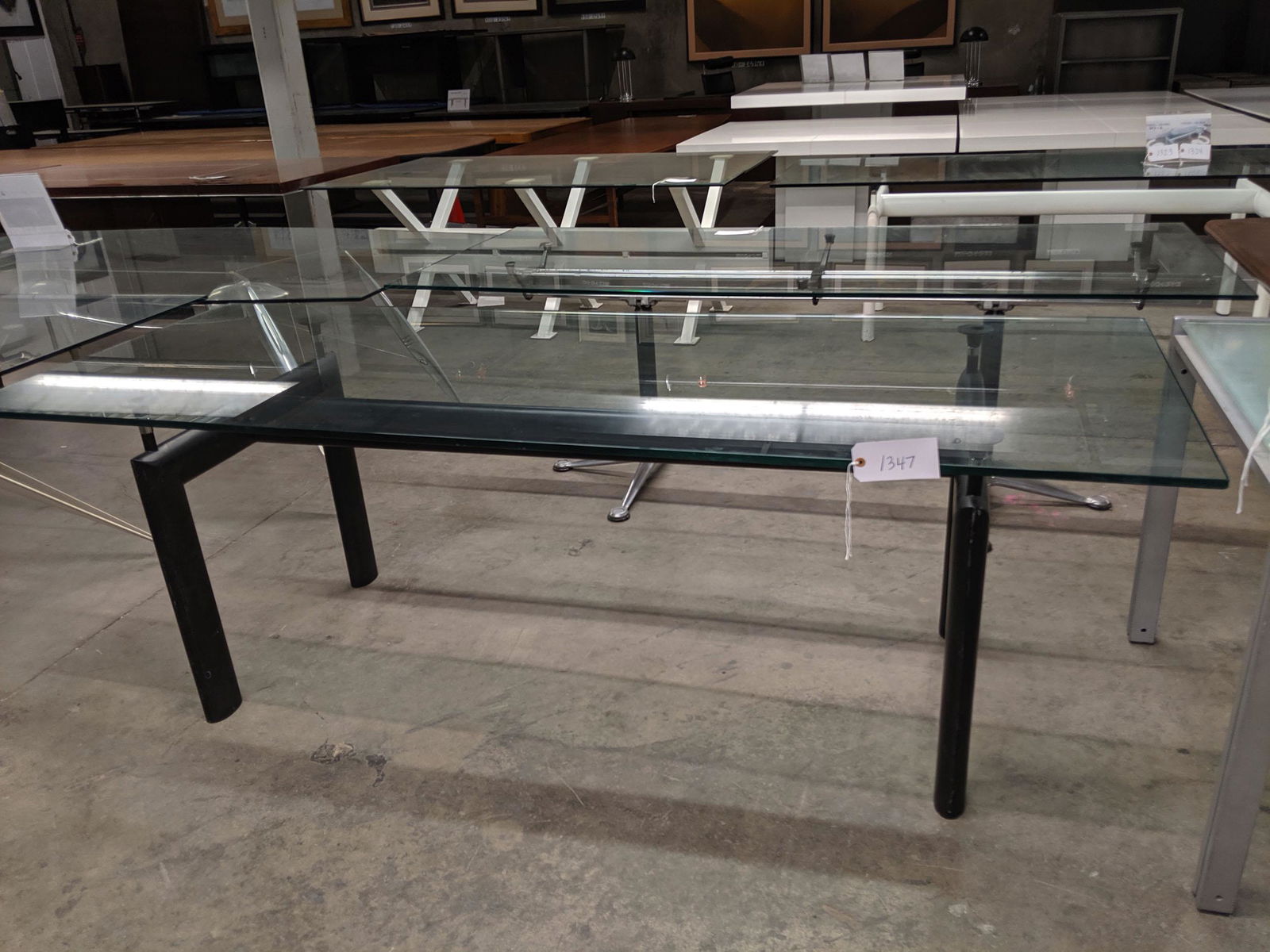 Le Corbusier Style Dining Table (1 of 1)