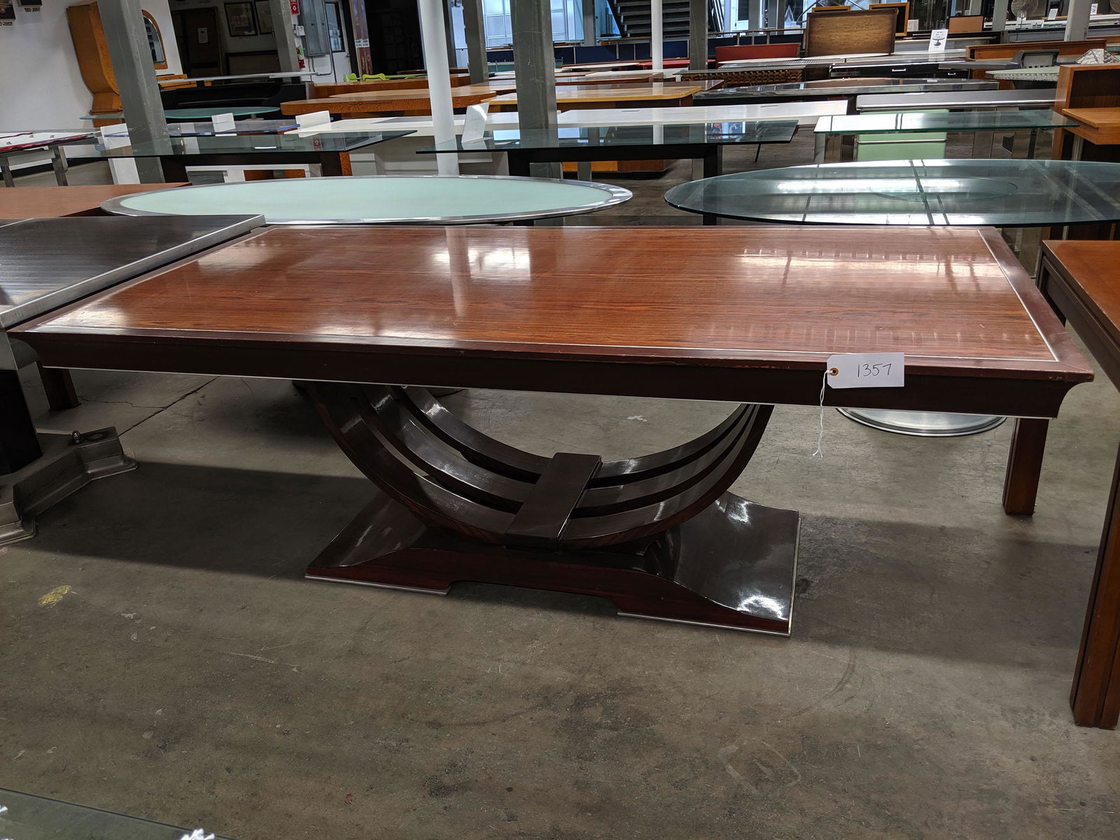 Art Deco Style Dining Table (1 of 1)