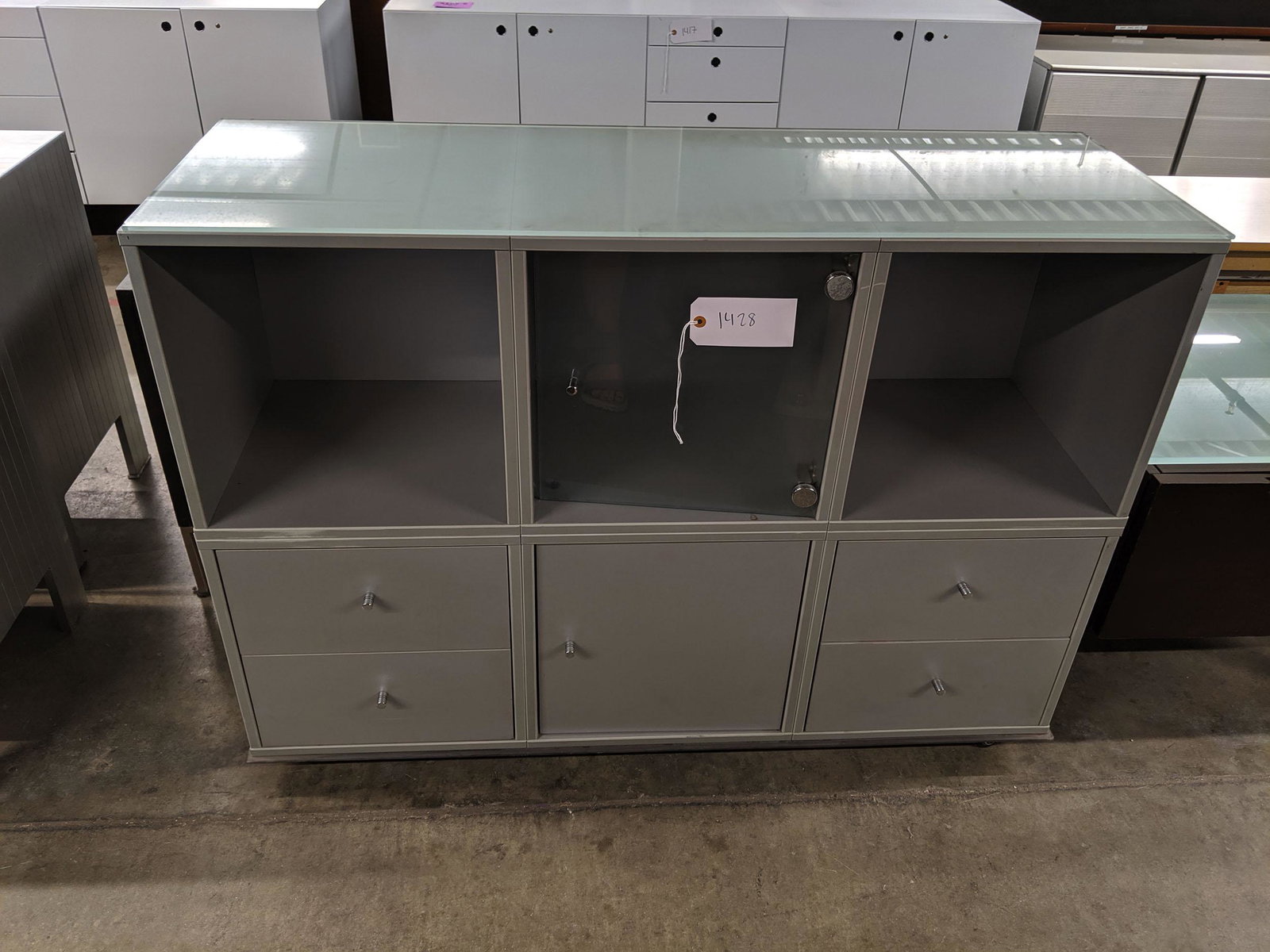 Modern Credenza: Modern credenza.