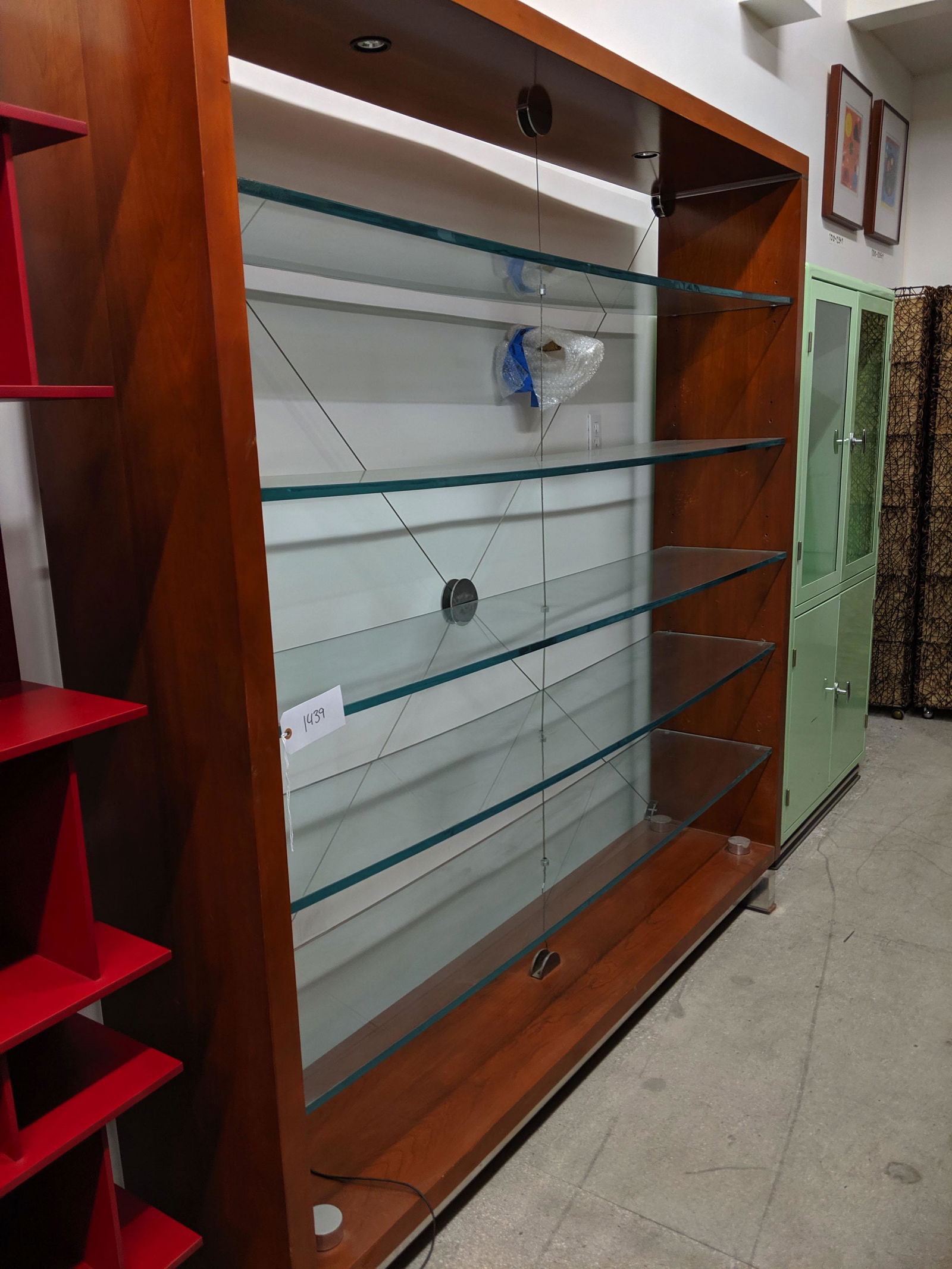Large Contemporary Shelving Unit (1 of 1)