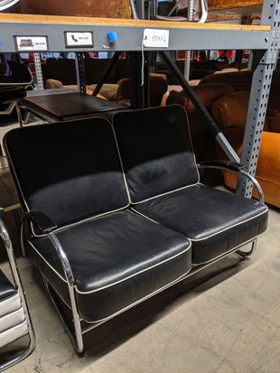 For Auction Art Deco Seating Set With One Sofa And Two For Auction Art Deco Seating Set With One Sofa And Two