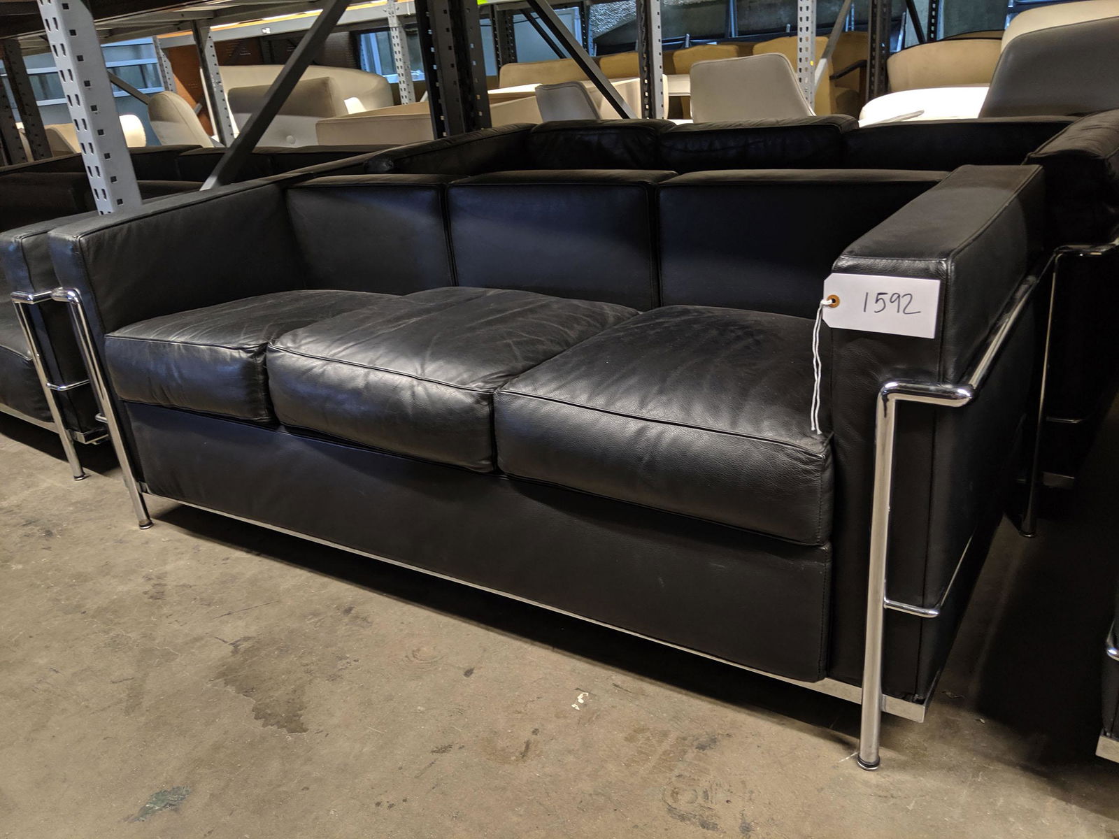 Le Corbusier Style Seating Set (1 of 3)