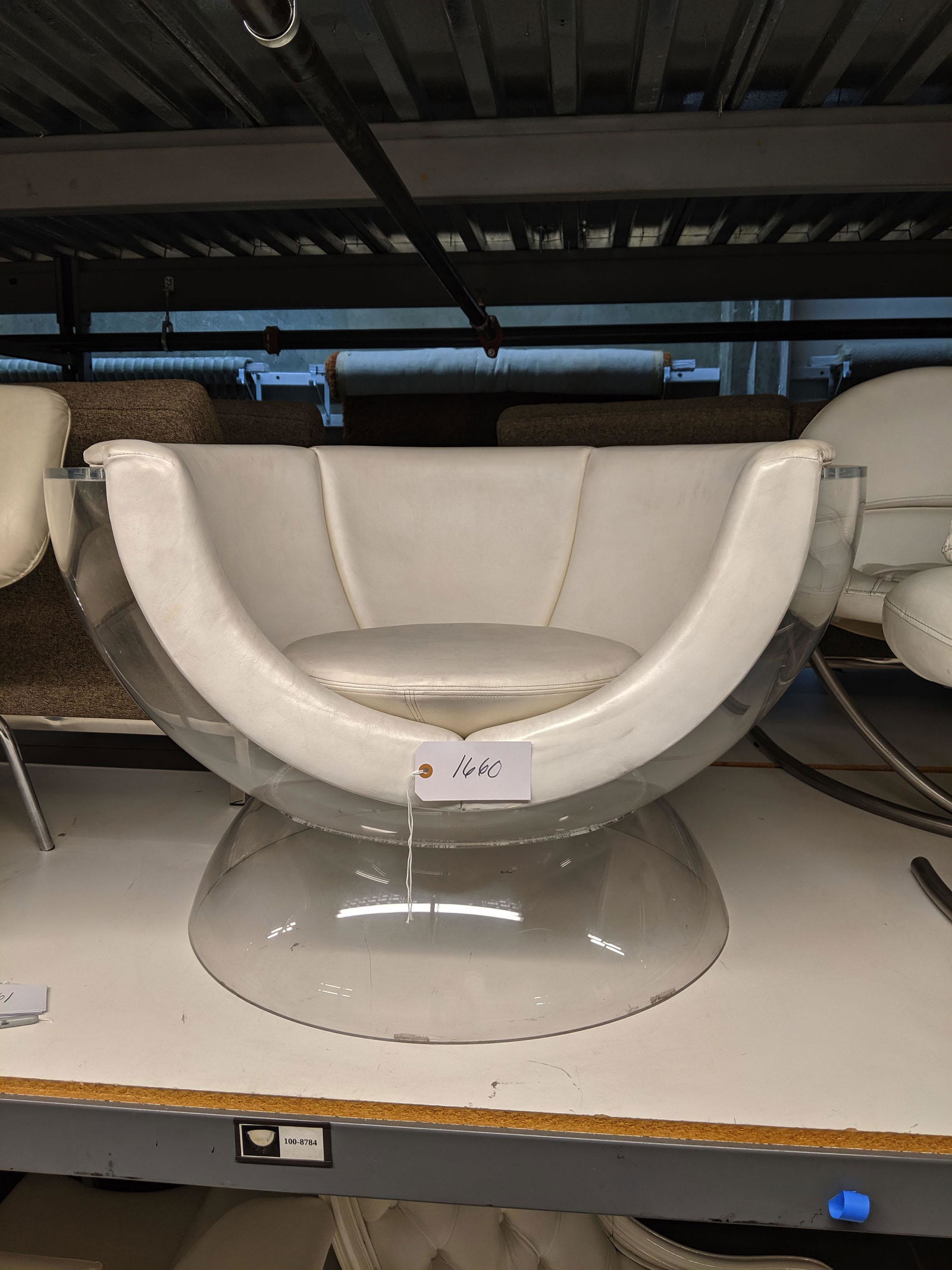 Acrylic Bubble Chair (1 of 1)