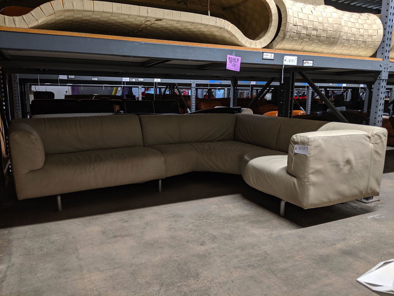 Post Modern Sectional Sofa (1 of 2)