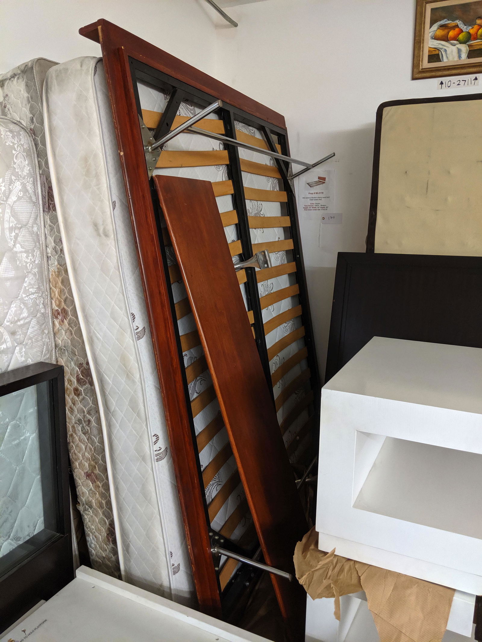 Mid-Century Bed (1 of 2)