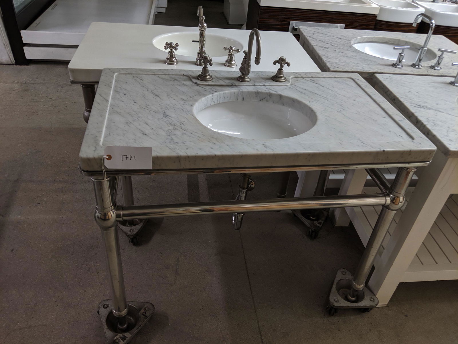 Marble Top Sink (1 of 1)