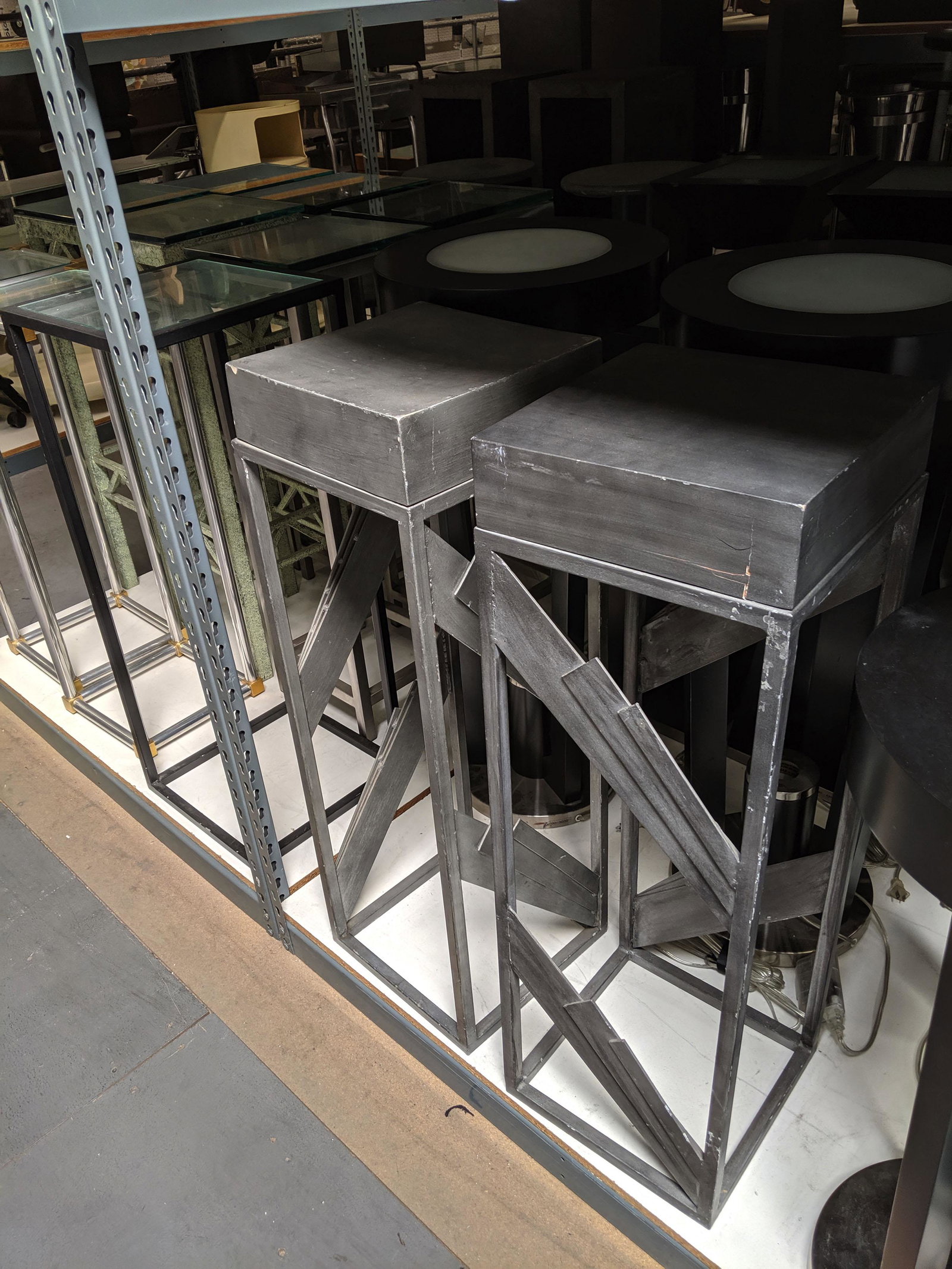 Art Deco Style Pedestals (1 of 1)