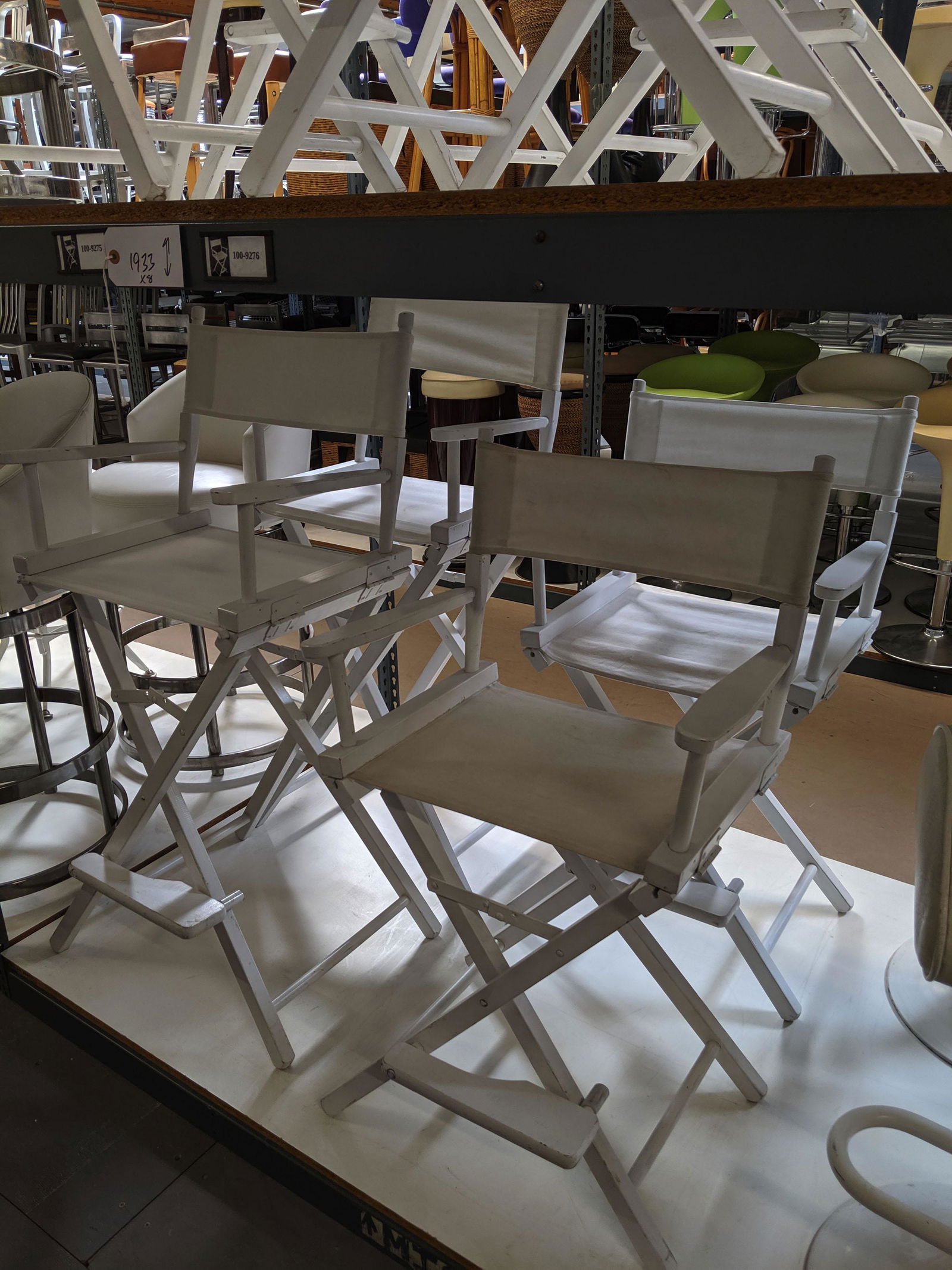 White Directors Chairs (1 of 2)