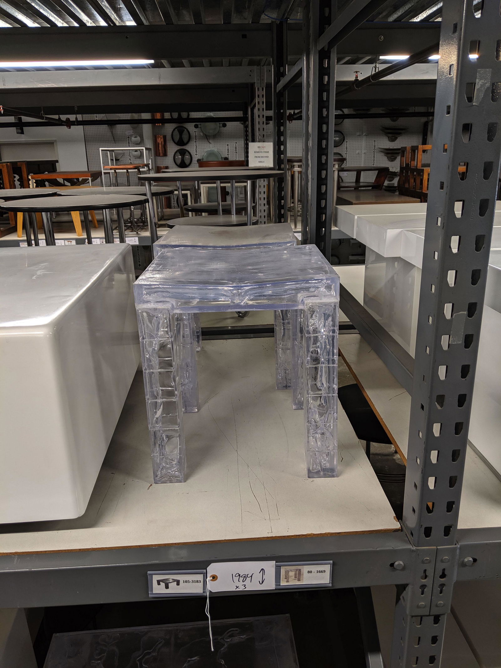 Ice Cube Table Set (1 of 2)