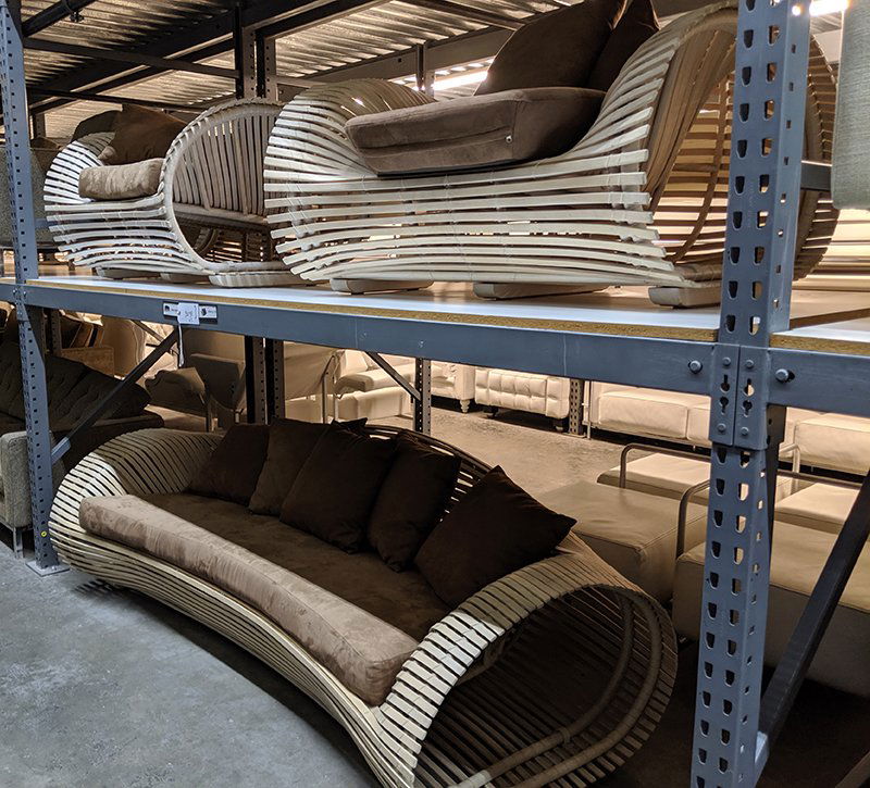 Slatted Seating Set (1 of 3)