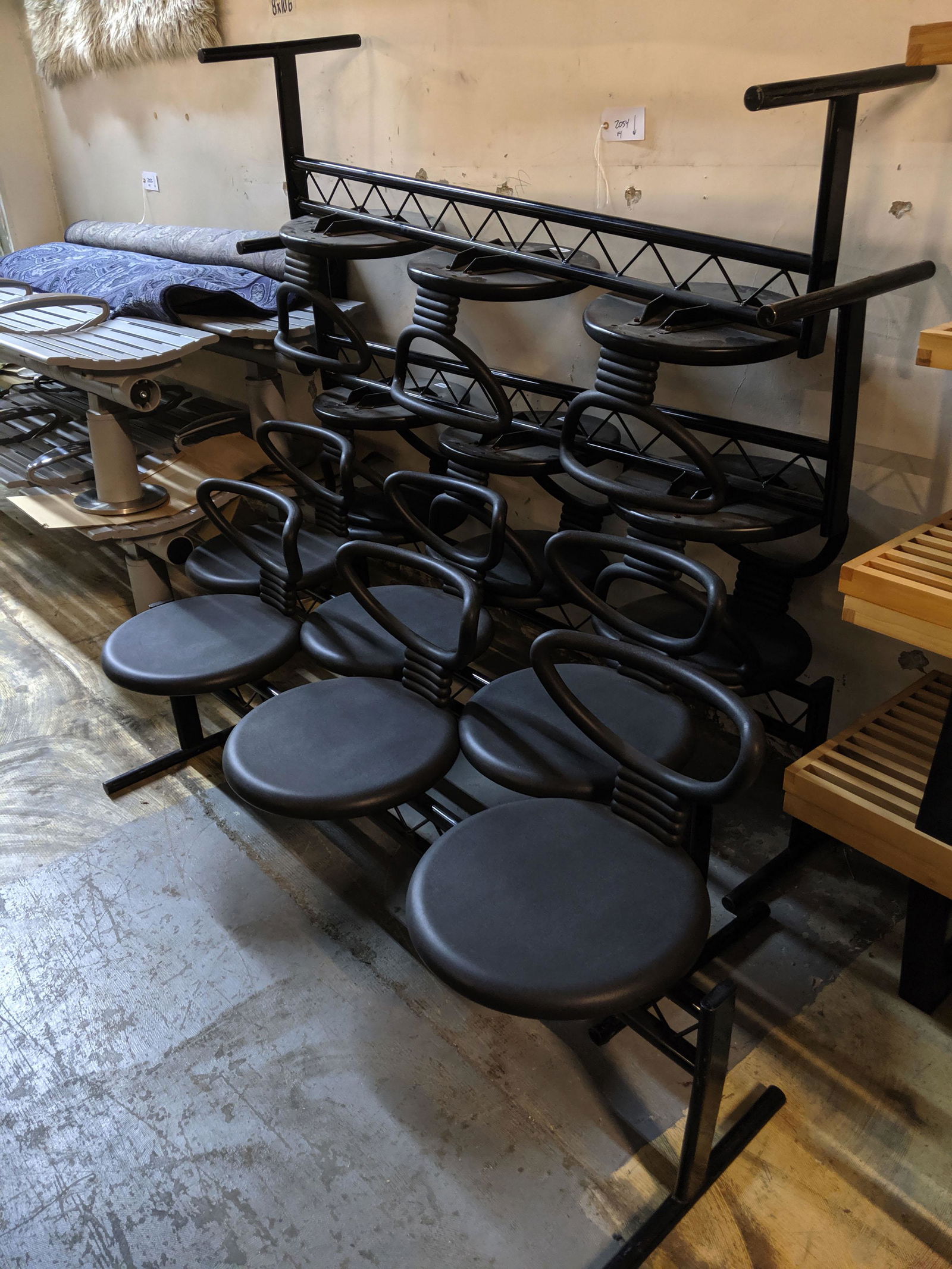 Post Modern Rubber Benches (1 of 1)